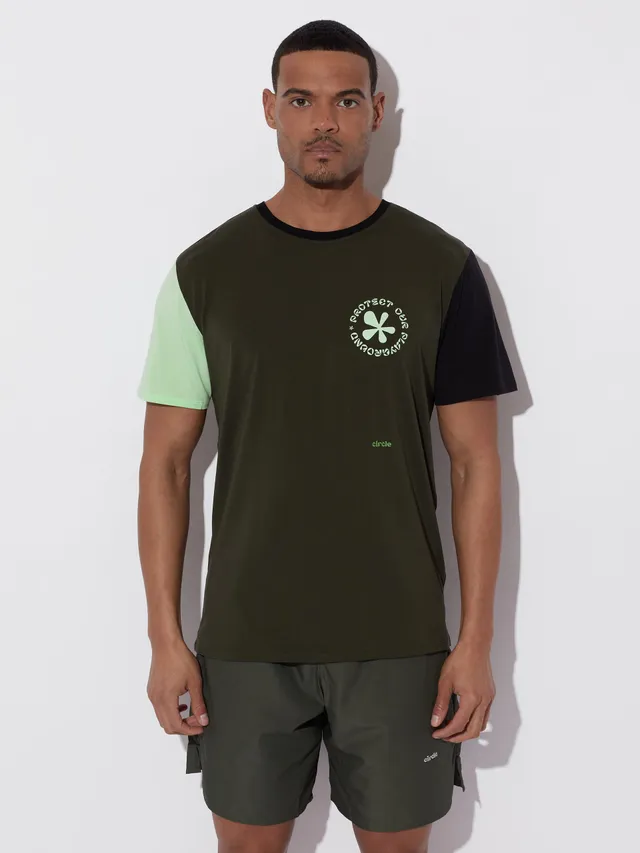circle-sportswear-t-shirt-iconic-color-block image 1