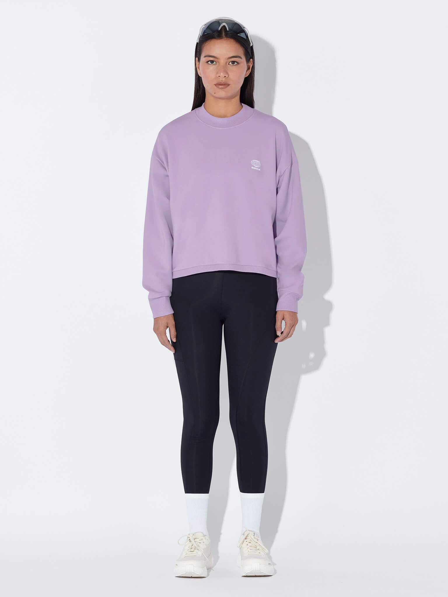 circle-sportswear-sweat-court-get-lucky-2-0-sweat-crop-femme-dition-limit-e-sage image 3
