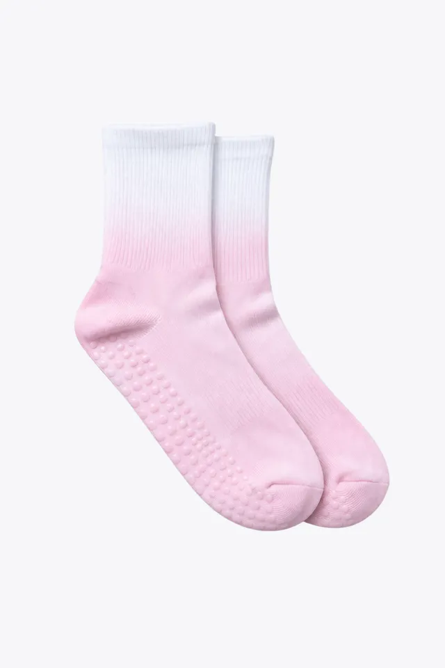 luz-collections-chaussettes-de-sport-d-grad-es-roses-anti-d-rapantes image 1