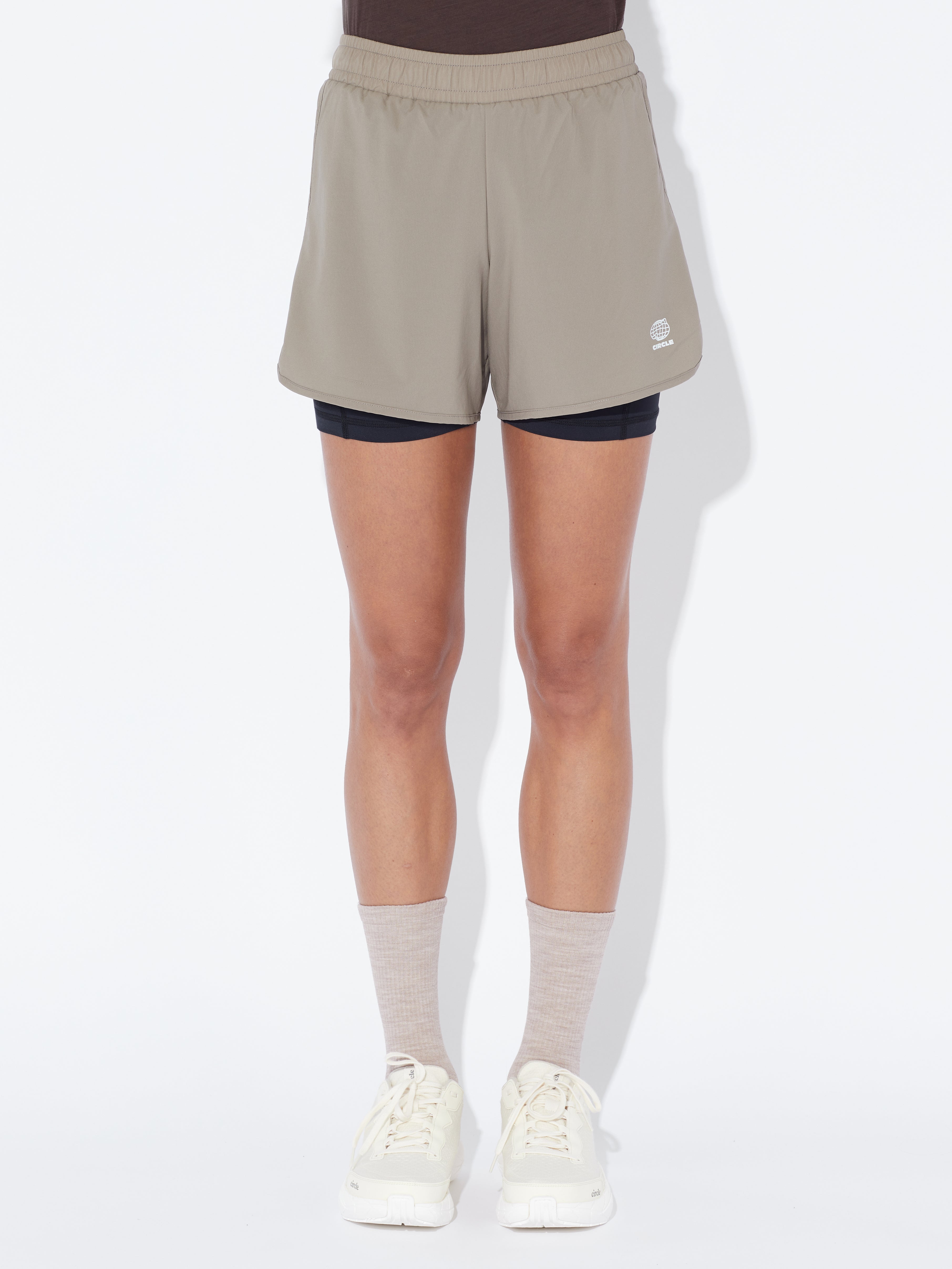 circle-sportswear-short-2-en-1-femme-super-short-micro-ripstop-ultra-light-noir- image 6