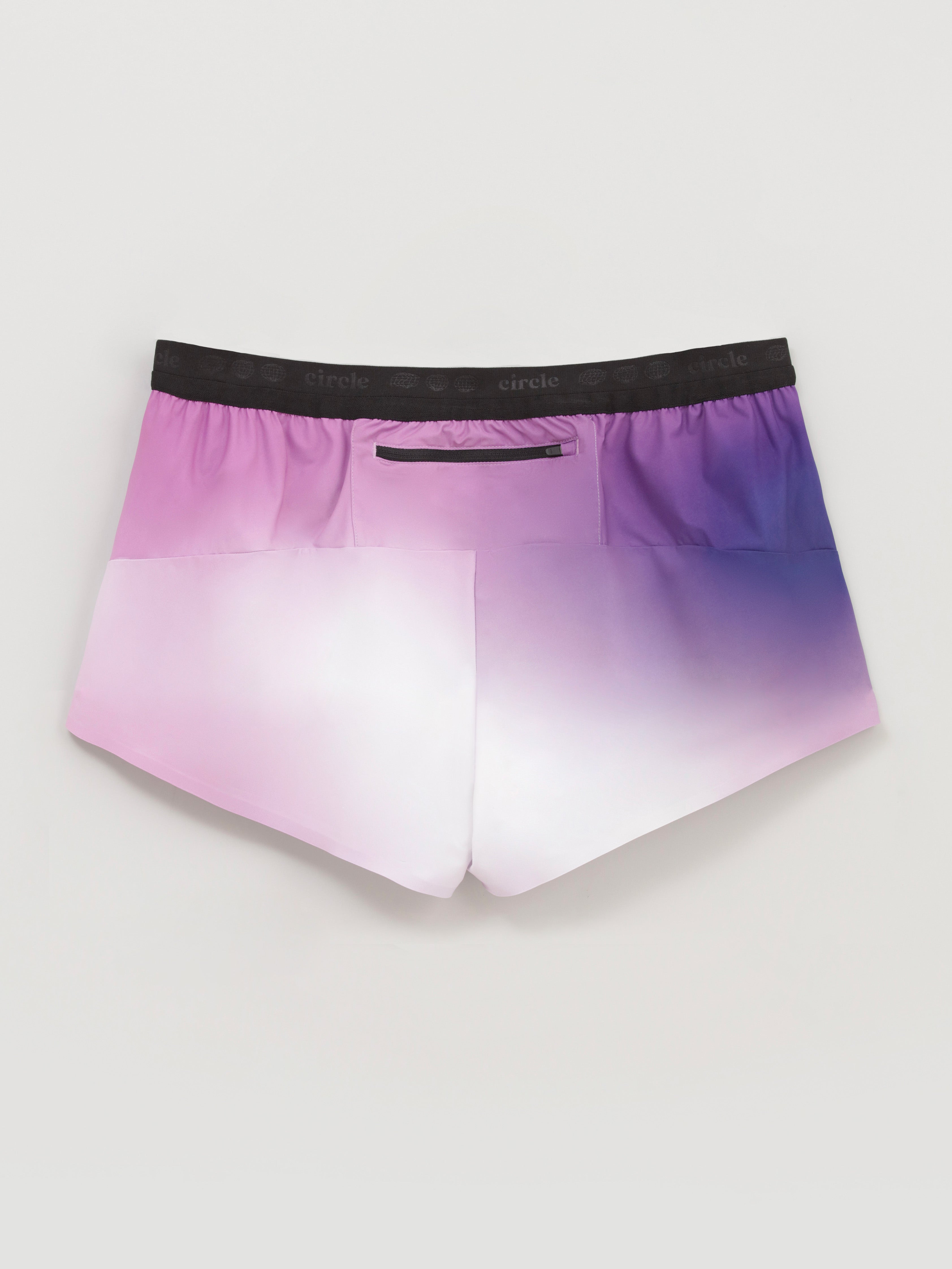circle-sportswear-short-legend-race-femme-98-g-poche-zipp-e-design-rose-et-viole image 7