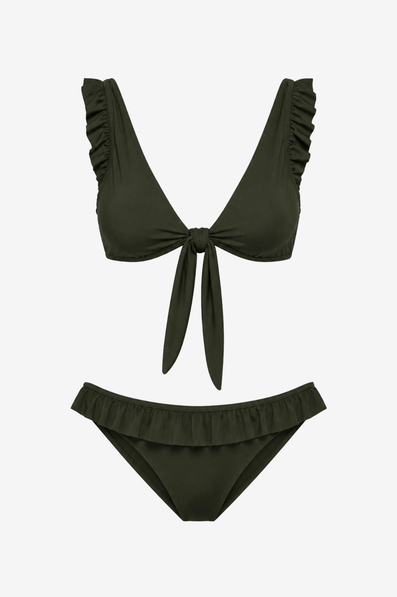 luz-collections-haut-de-bikini-deux-pi-ces-melissandre-vert-sapin-volants-et-upf image 3