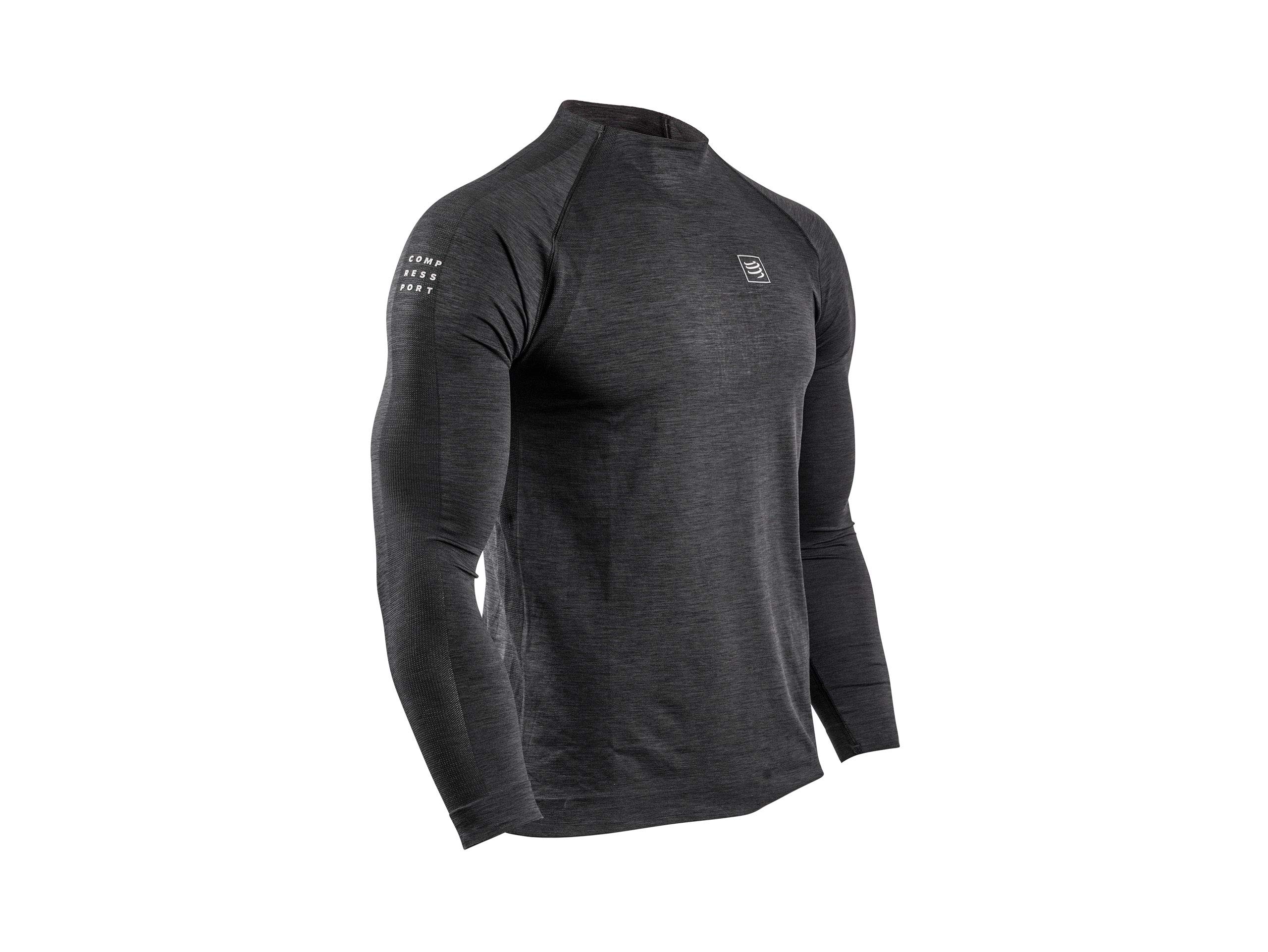 compressport-training-ls-t-shirt-t-shirt-sport-manches-longues-sans-coutures-adu image 1