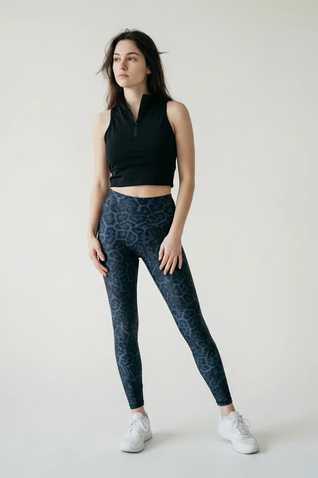 luz-collections-legging-vanille-panth-re-bleu-canard image 1