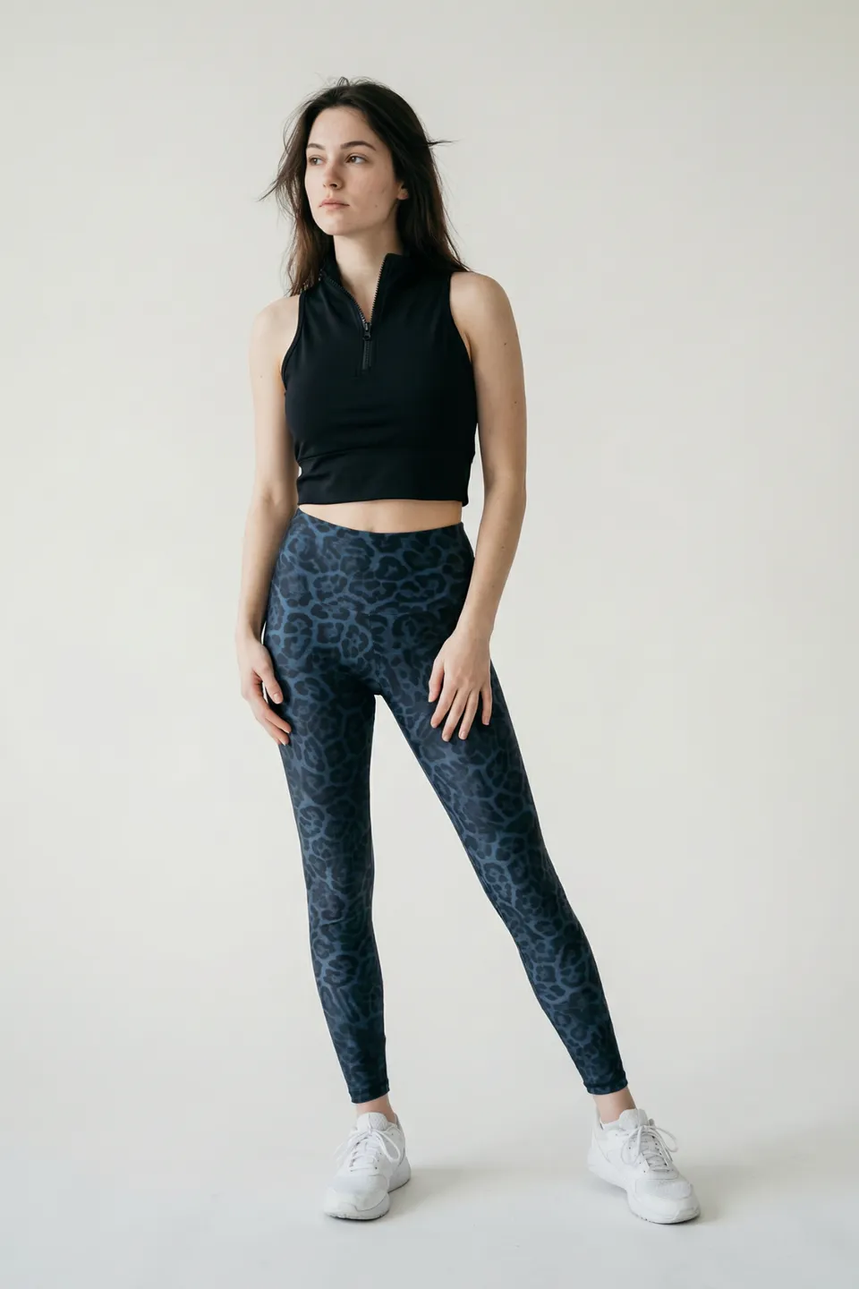 luz-collections-legging-vanille-panth-re-bleu-canard image 1