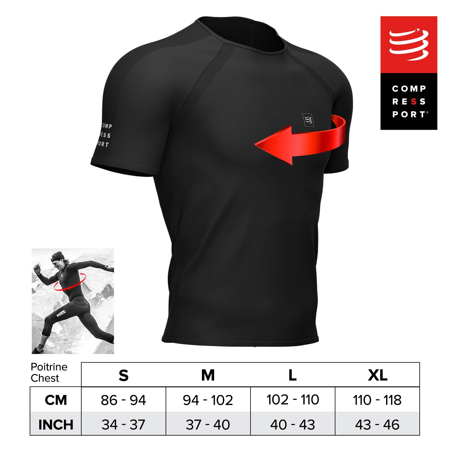 compressport-training-ss-t-shirt-t-shirt-sport-manches-courtes-sans-coutures-adu image 3