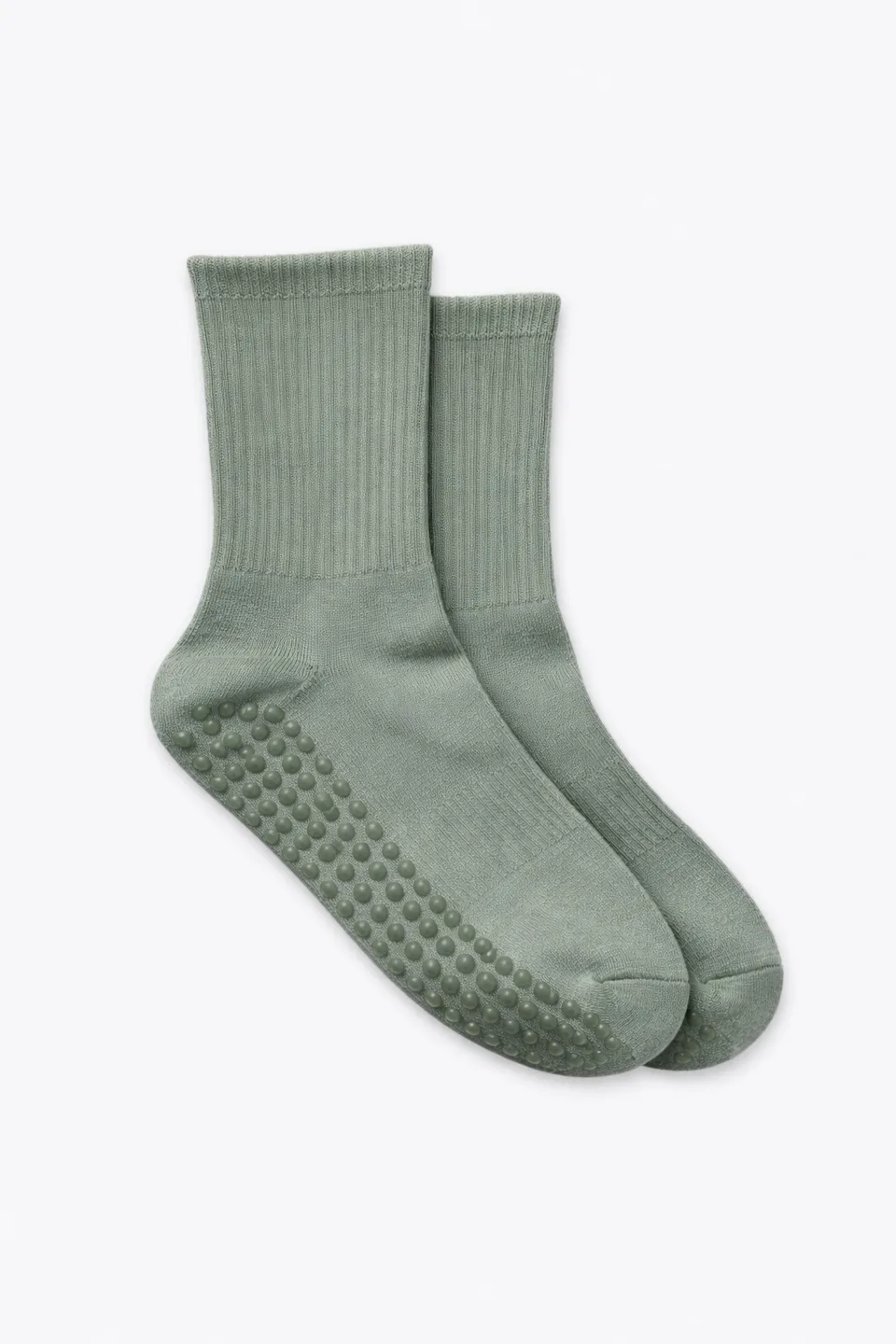 luz-collections-chaussettes-unies-vertes-mi-hautes-antid-rapantes image 1