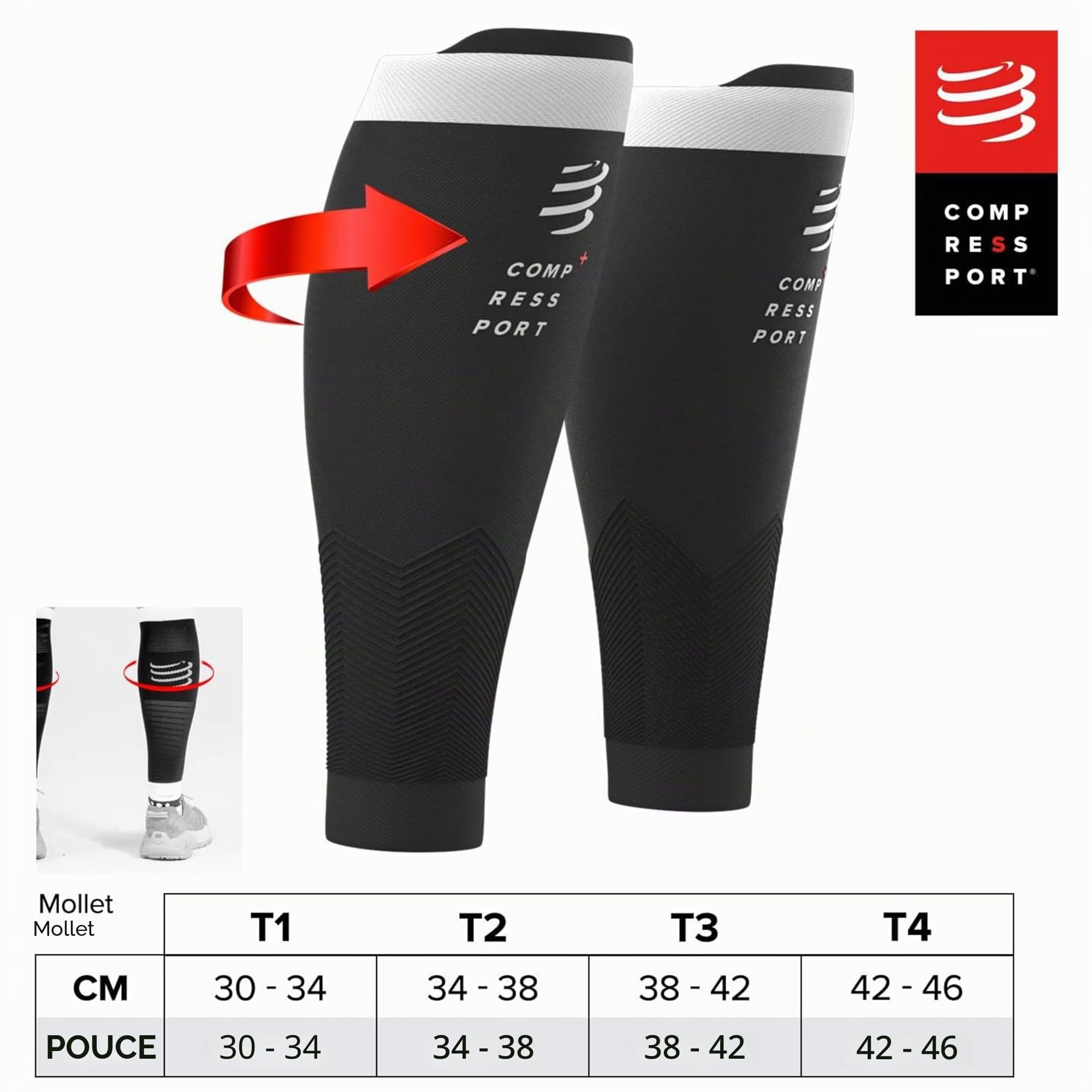 compressport-r2v2-manchons-de-compression-mollets-ultral-gers-running-et-triathl image 4