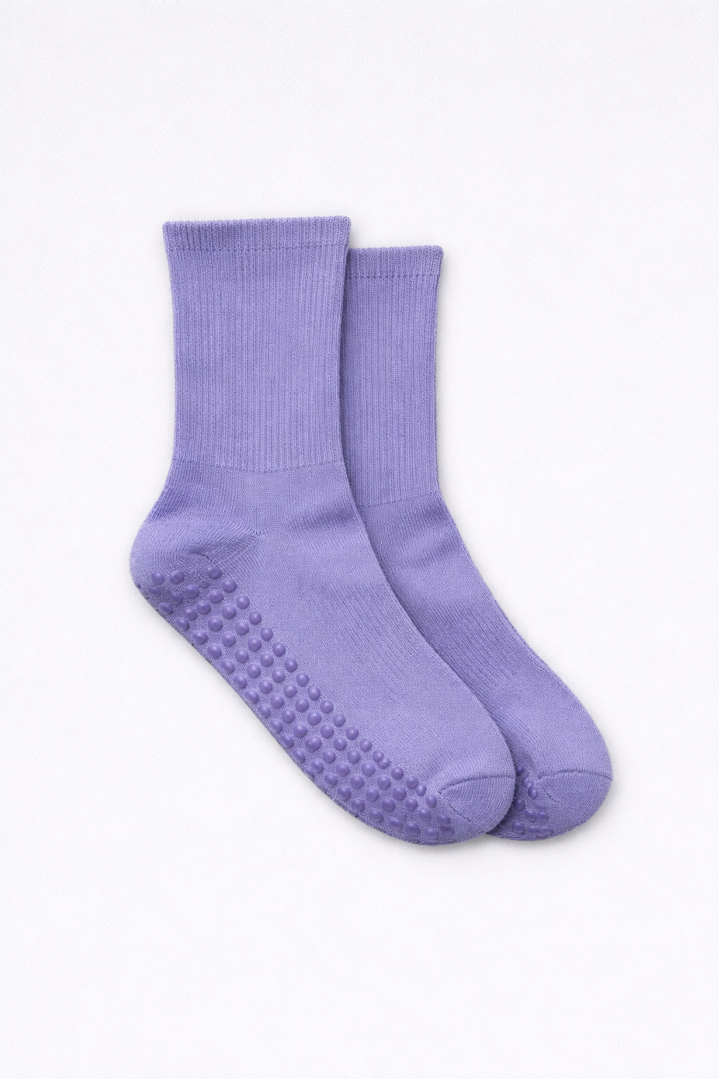 luz-collections-chaussettes-unies-violettes-mi-hautes-antid-rapantes image 1