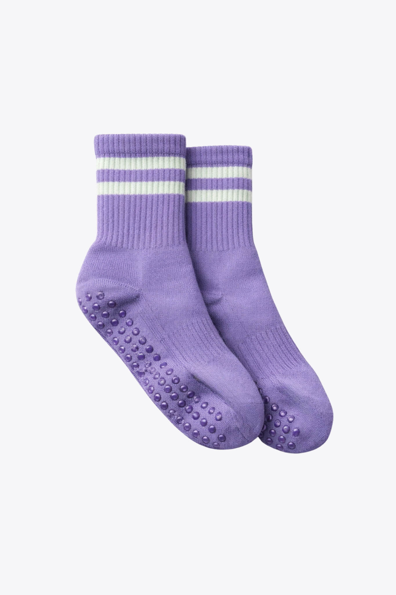 luz-collections-chaussettes-anti-d-rapantes-violettes-claires image 1