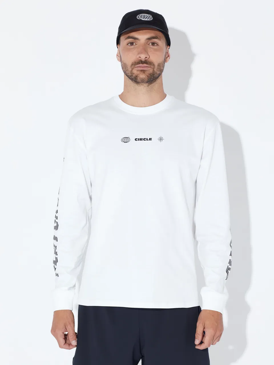 circle-sportswear-t-shirt-manches-longues-supernatural-unisexe-coton-bio-et-recy image 1