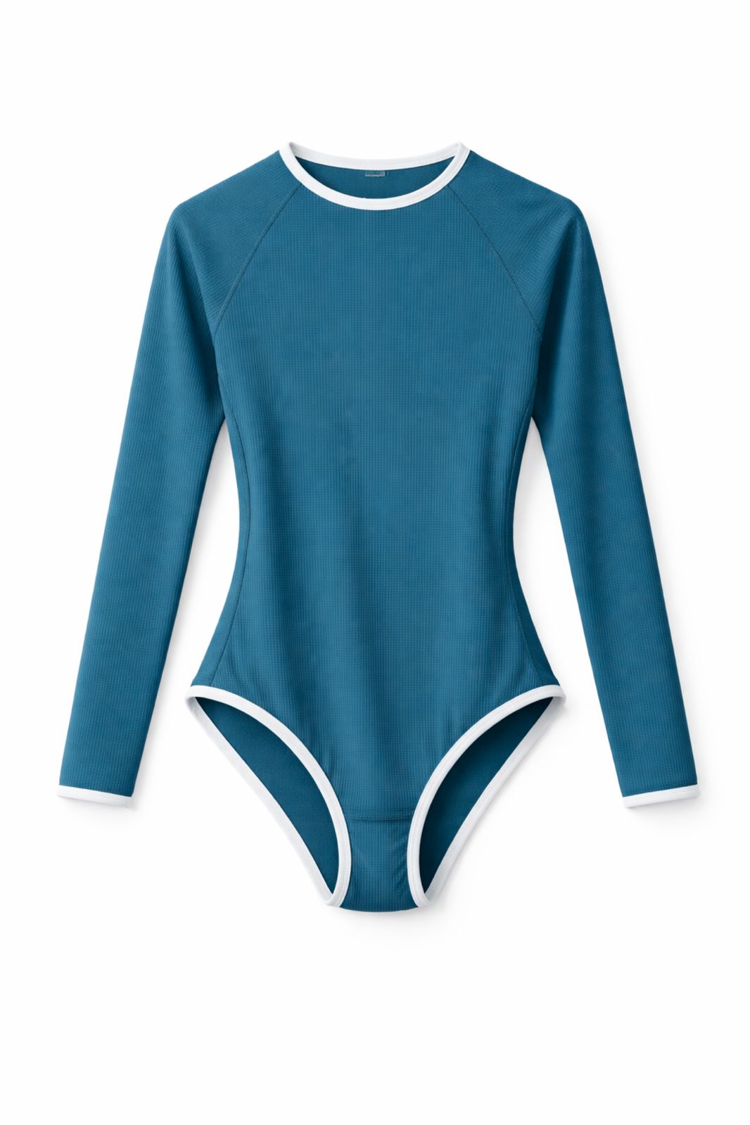 luz-collections-anne-charlotte-combinaison-anti-uv-manches-longues-bleu-canard-s image 3