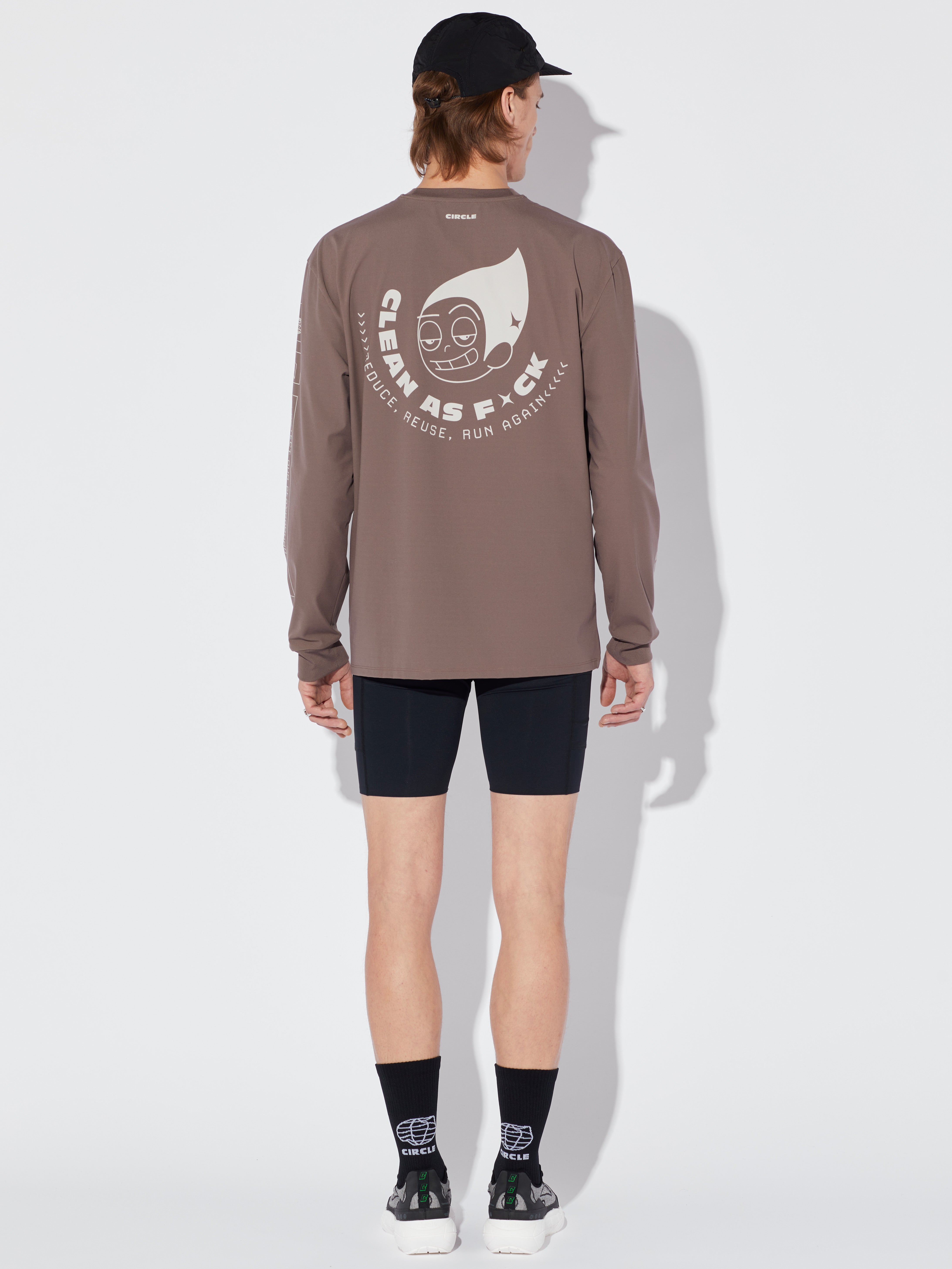 circle-sportswear-t-shirt-manches-longues-feel-good-caf-2-0 image 8