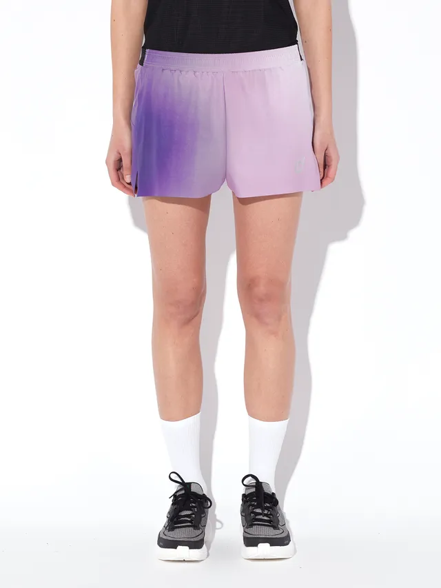 circle-sportswear-short-legend-race-femme-98-g-poche-zipp-e-design-rose-et-viole image 1