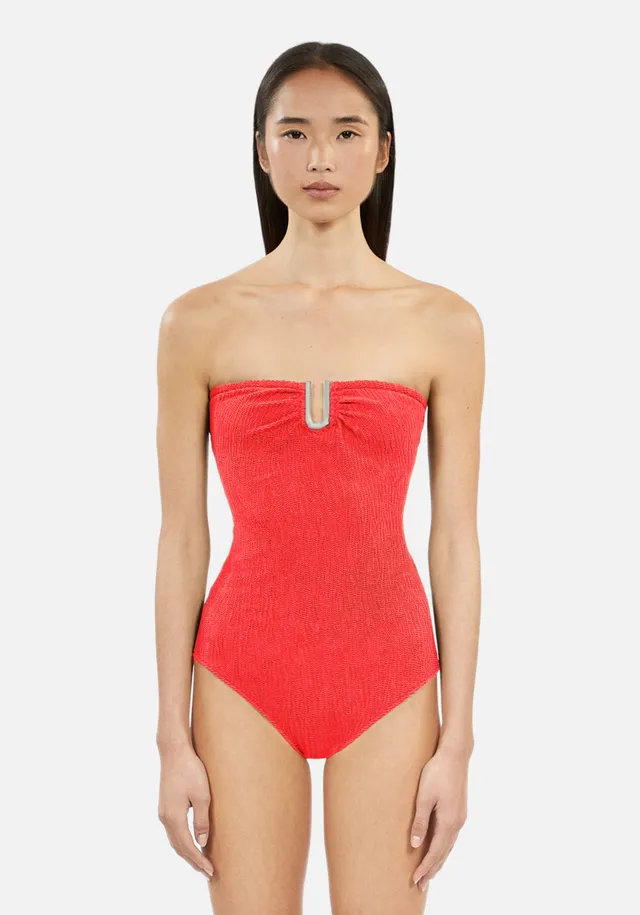 luz-collections-maillot-de-bain-une-pi-ce-eug-nie-rouge-r-tro image 1