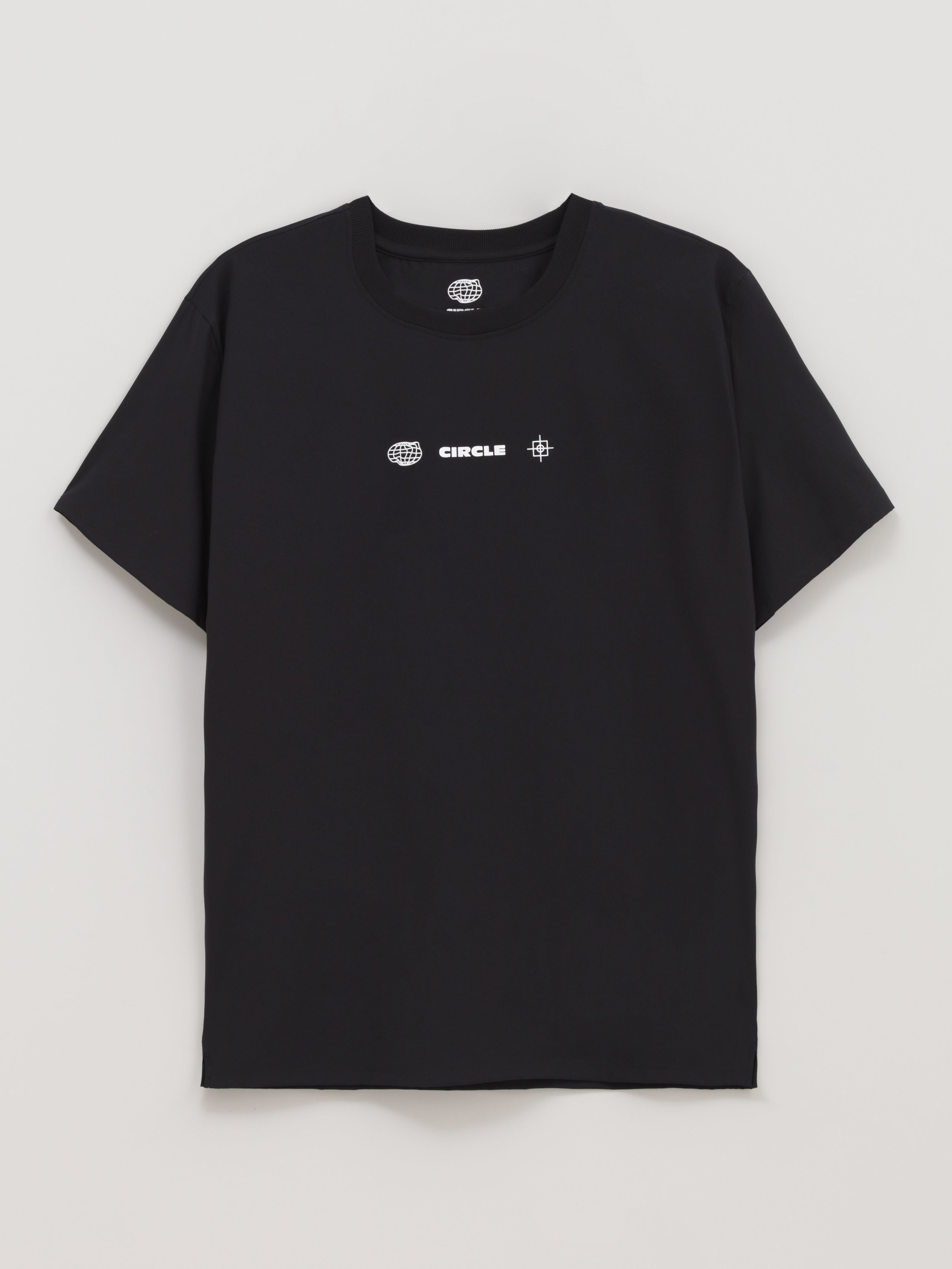 circle-sportswear-t-shirt-agility-caf-2-0-homme-noir-onyx-maille-jersey-recycl-e image 3