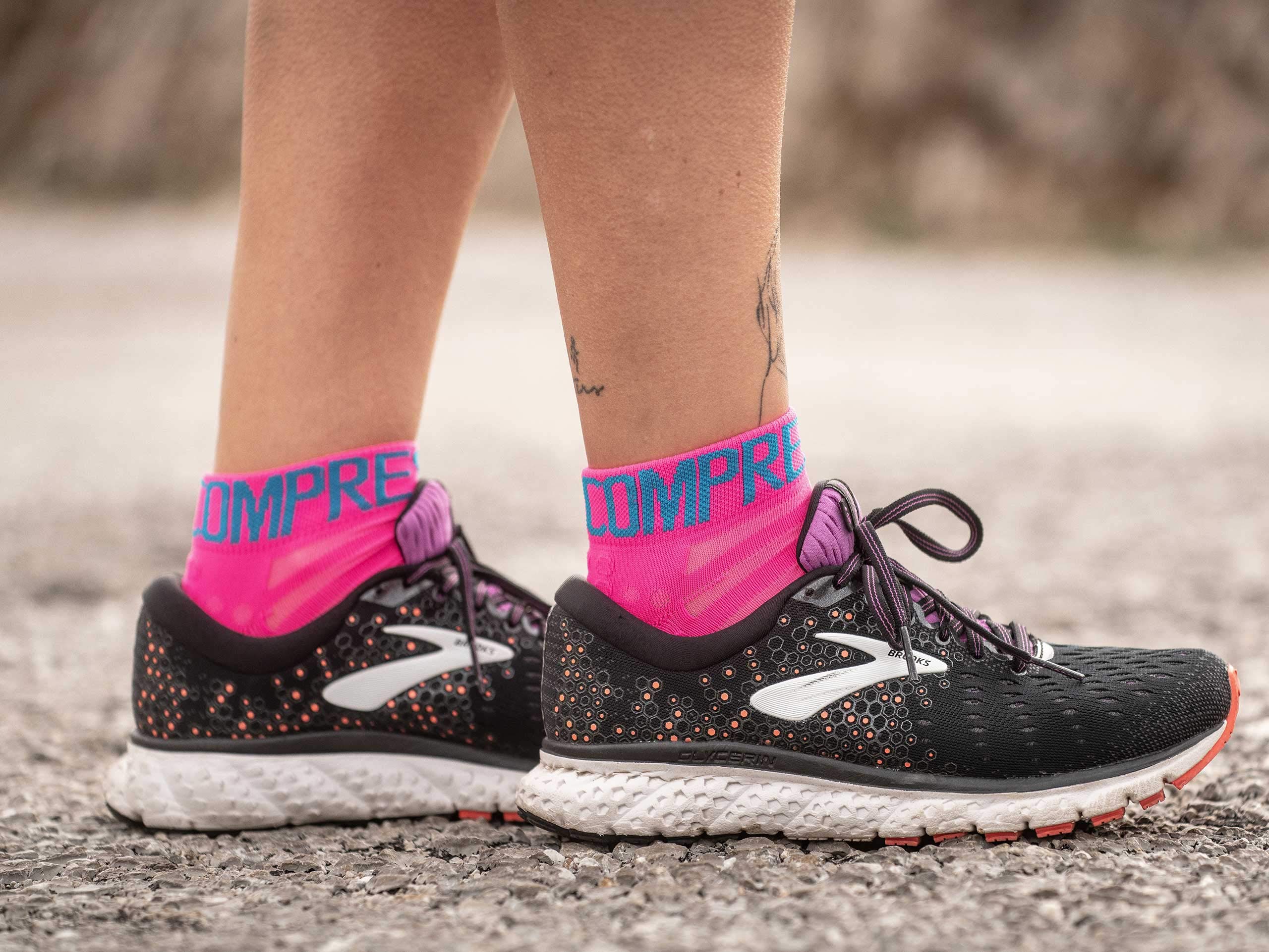 compressport-pro-racing-socks-v3-0-ultralight-run-low-chaussettes-de-running-bas image 2
