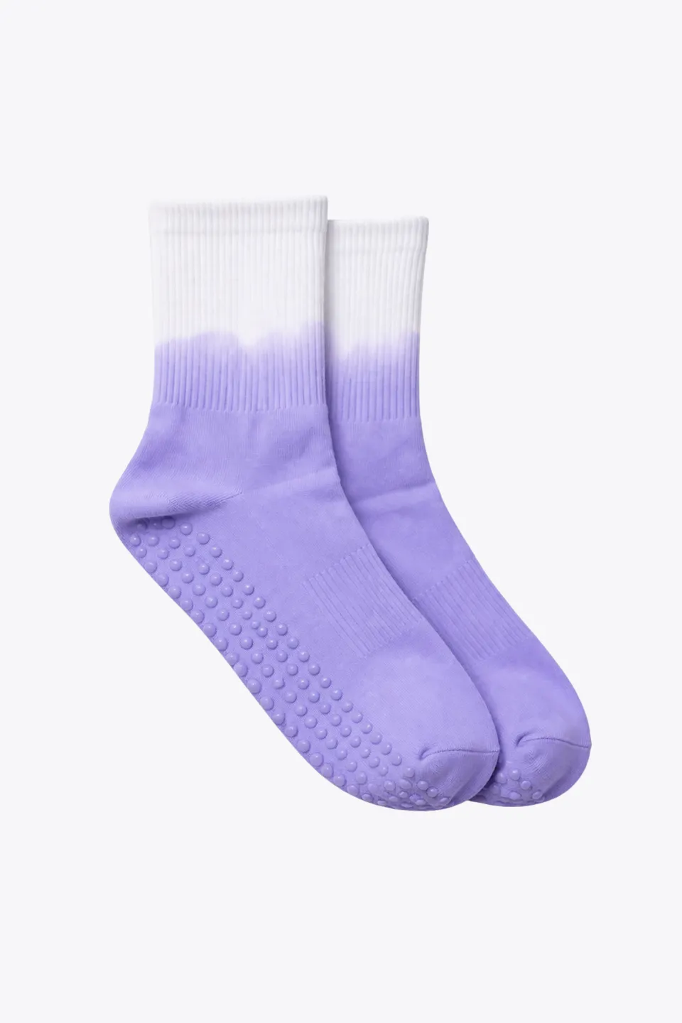 luz-collections-chaussettes-d-grad-es-violettes-chaussettes-de-sport-antid-rapan image 1