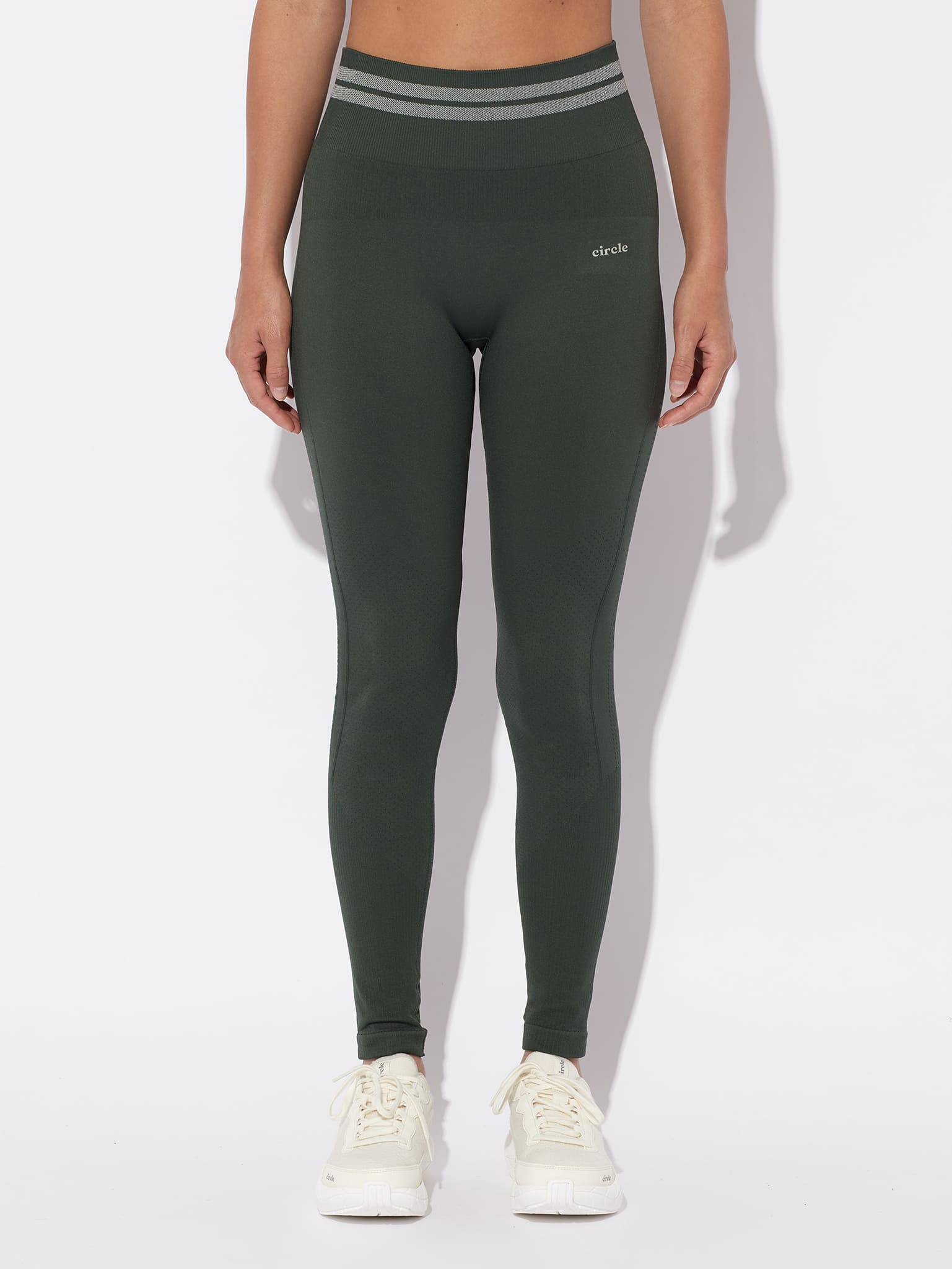 circle-sportswear-legging-seamless-keep-the-flow-femme-taille-haute-sans-lastiqu image 1