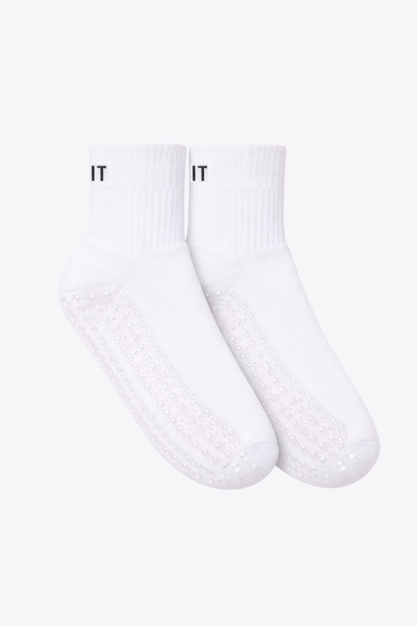 luz-collections-chaussettes-blanches-do-it-anti-d-rapantes-maille-respirante image 1