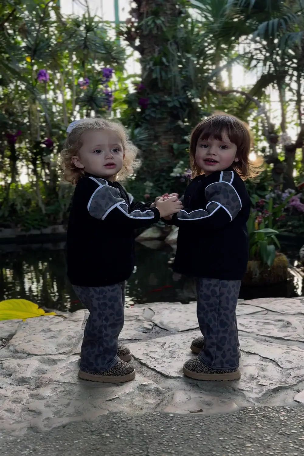 luz-collections-jogging-kelly-kids-l-opard-marron image 1