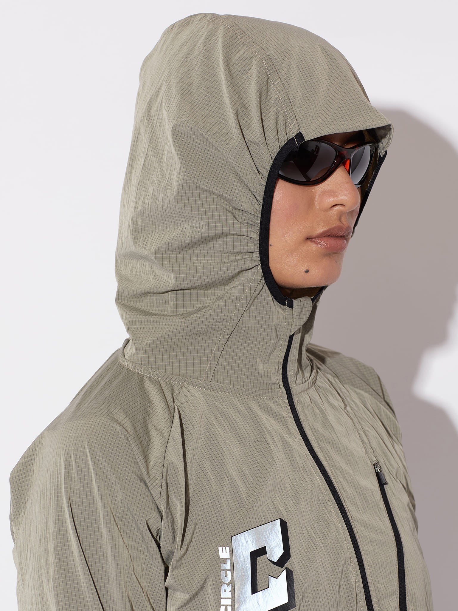 circle-sportswear-veste-coupe-vent-windrunner-femme-navy image 2
