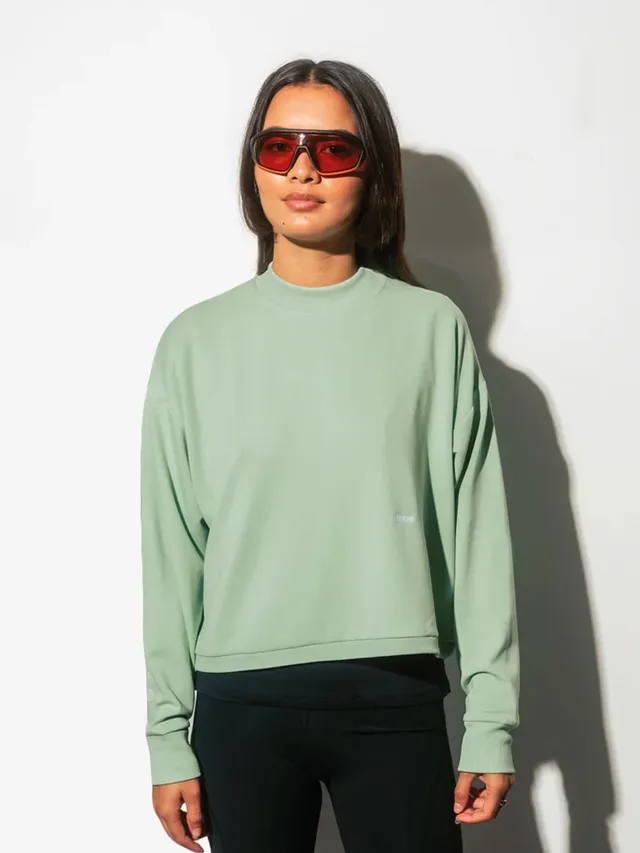 circle-sportswear-sweat-court-get-lucky-coloris-sage image 1