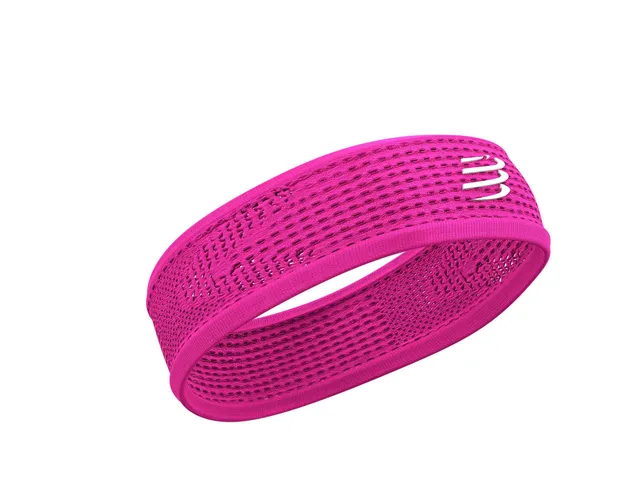 compressport-thin-headband-on-off-bandeau-de-running-fin-rose-taille-unique image 1
