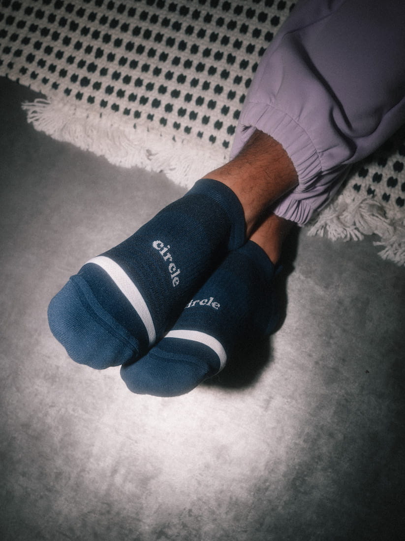 circle-sportswear-chaussettes-de-running-speedy-low-97-fil-recycl-coupe-cheville image 2