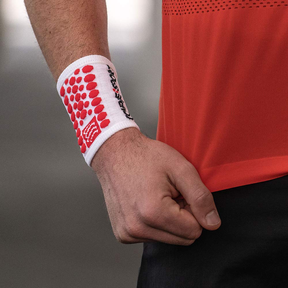 compressport-sweatbands-3d-dots-serre-poignet-de-sport-unisexe-adulte-ultral-ger image 3