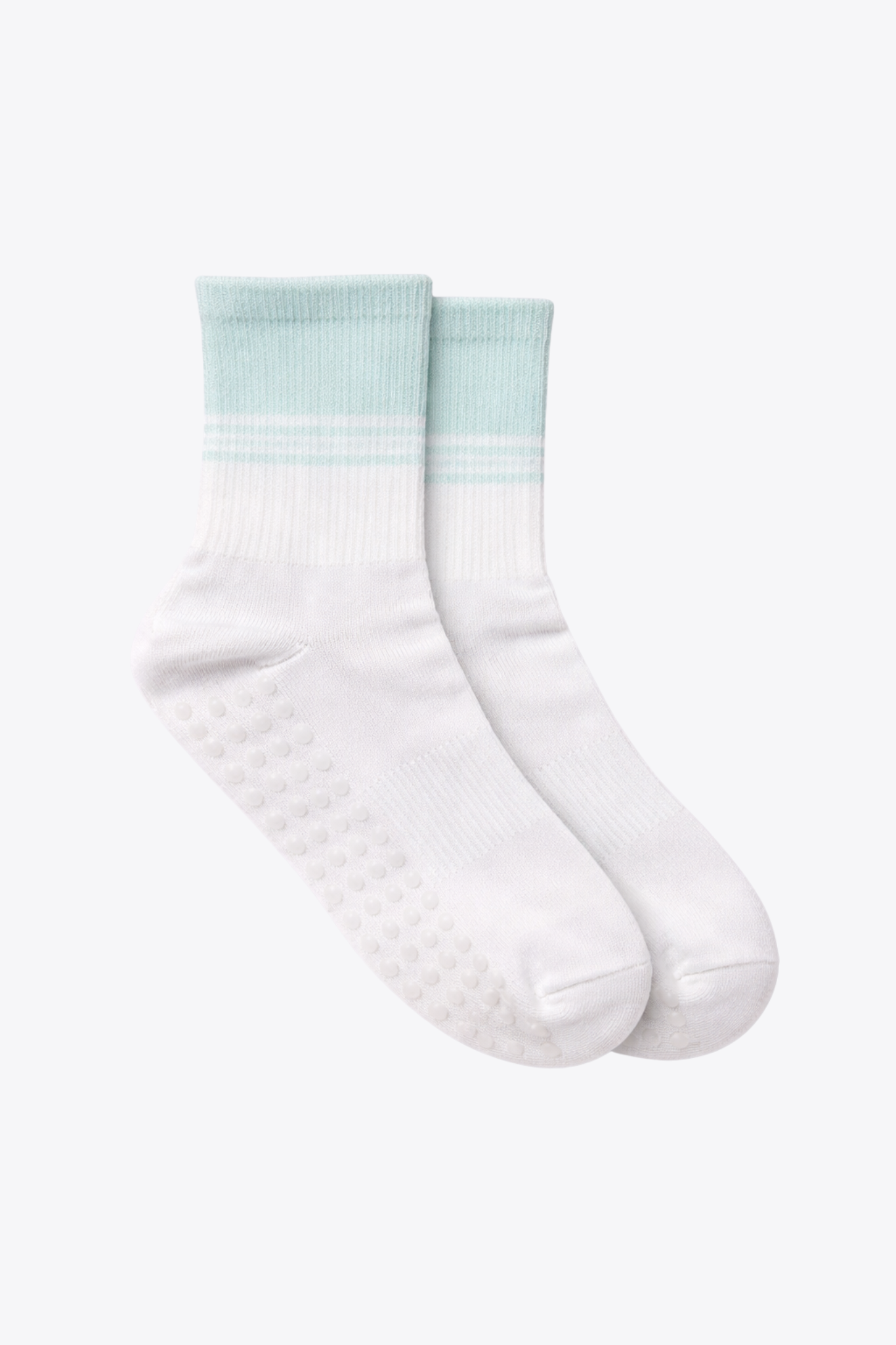 luz-collections-chaussettes-anti-d-rapantes-cr-me-vert-clair image 1