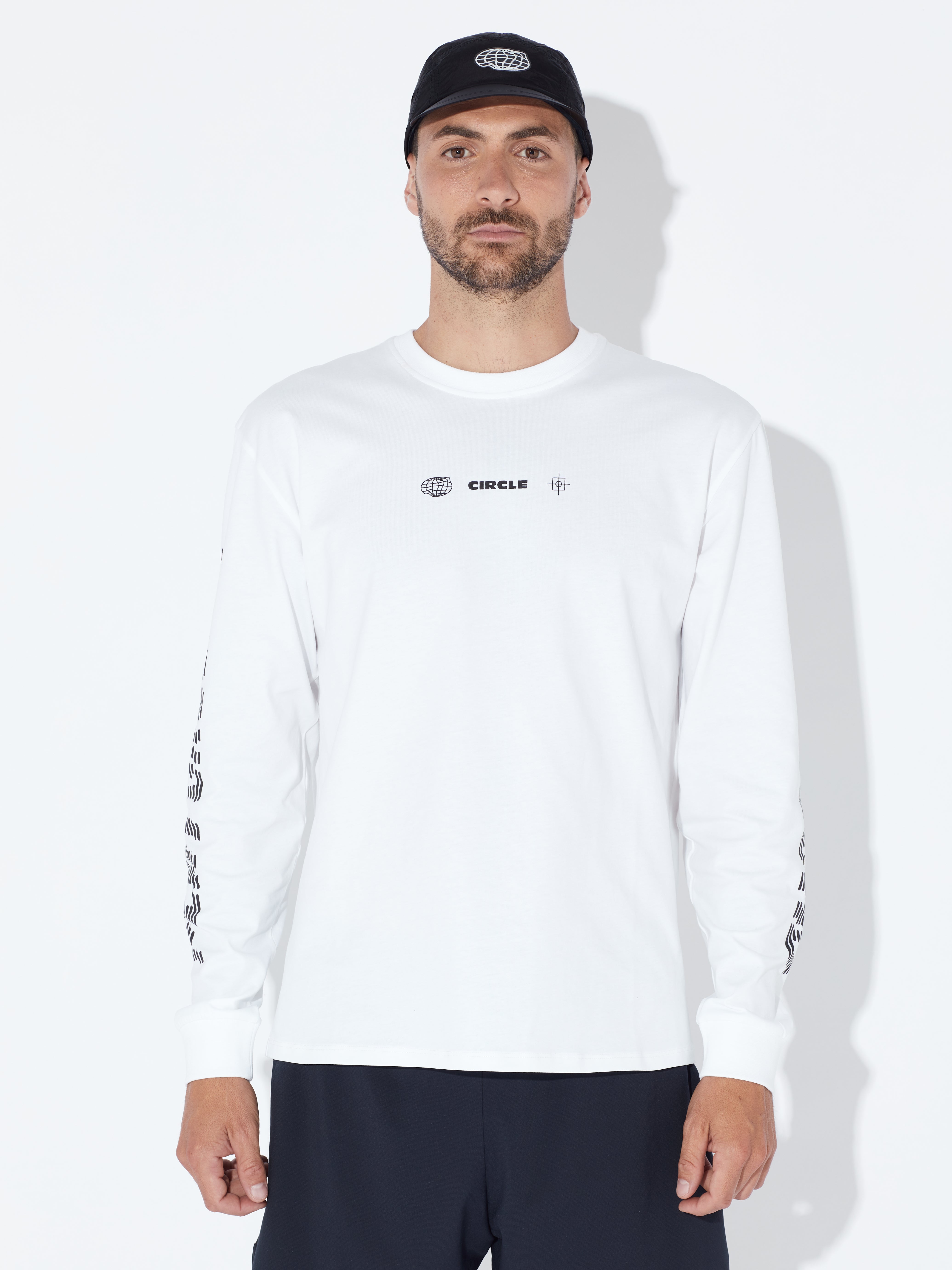 circle-sportswear-t-shirt-manches-longues-supernatural-unisexe-coton-bio-et-recy image 1