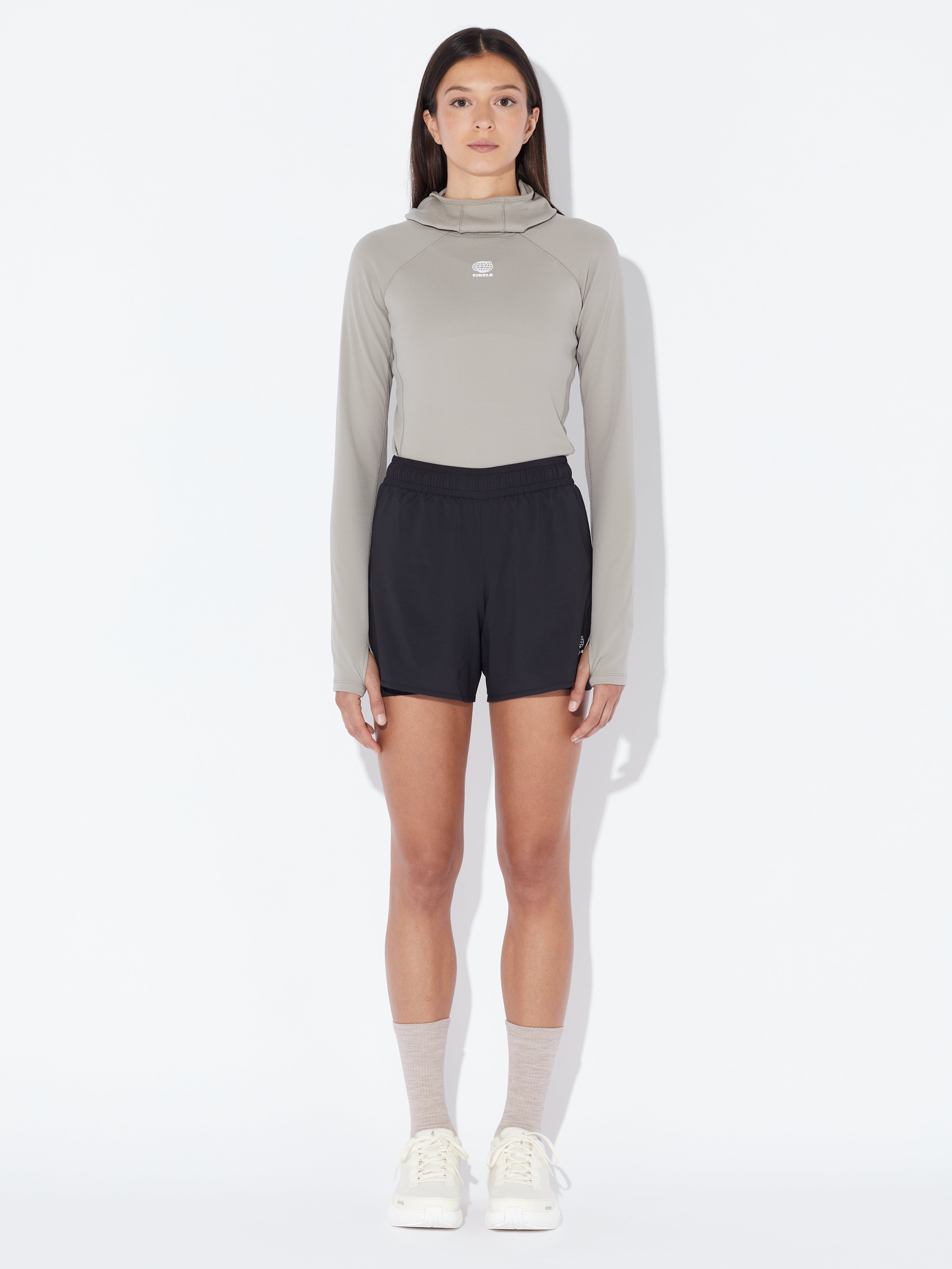 circle-sportswear-short-2-en-1-femme-super-short-micro-ripstop-ultra-light-noir- image 5