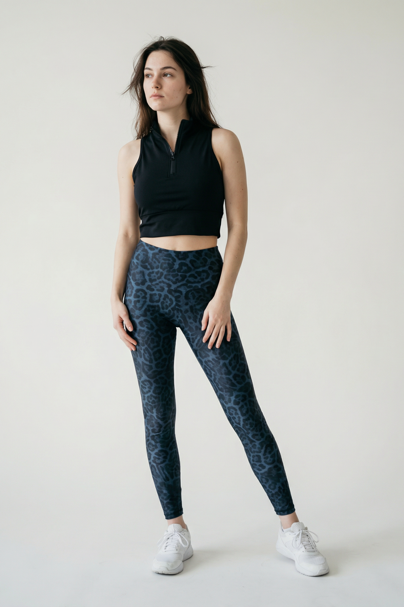 luz-collections-legging-vanille-panth-re-bleu-canard image 1