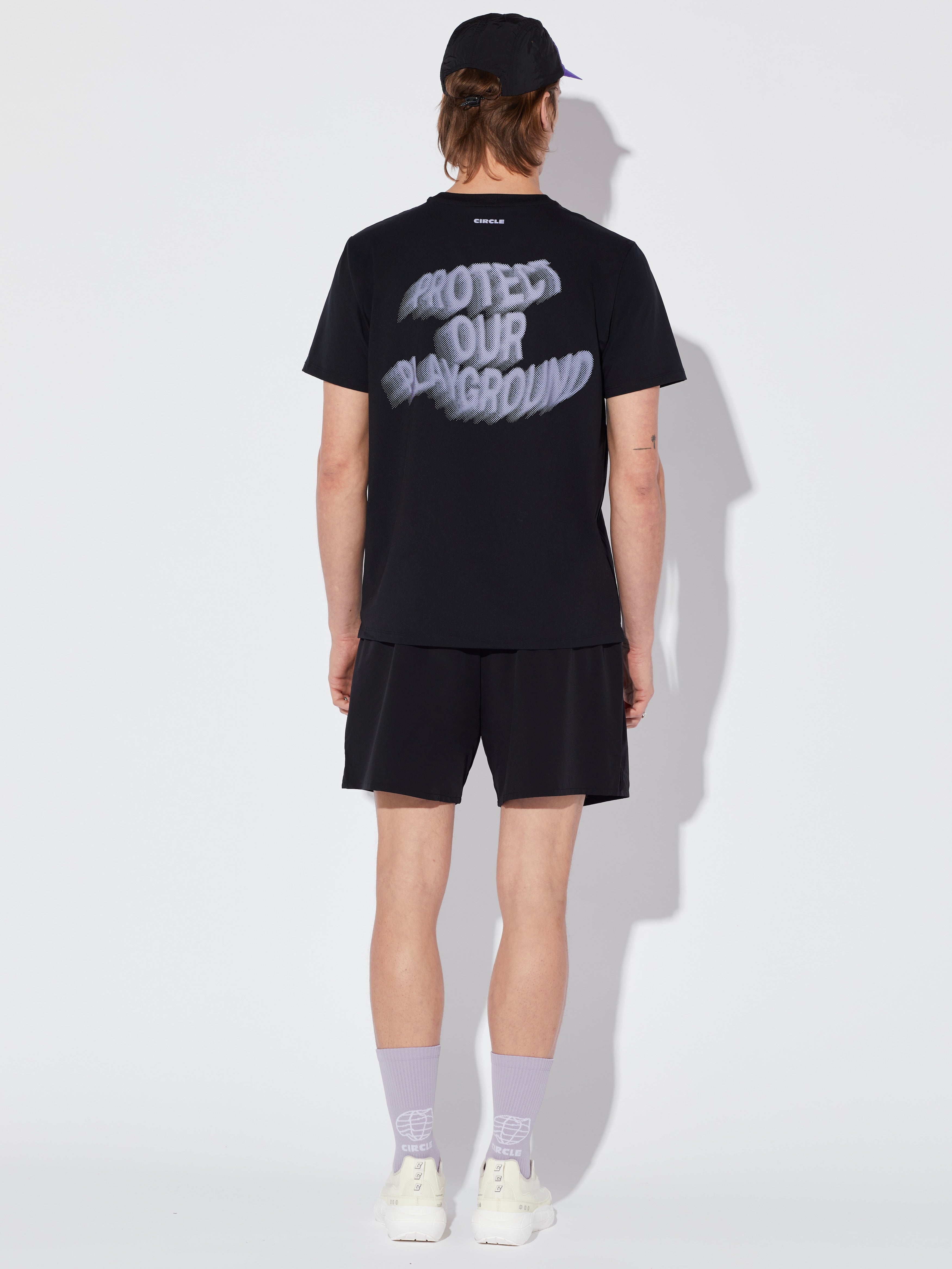 circle-sportswear-t-shirt-agility-pop-2-0-homme-noir-onyx-running-et-quotidien image 5