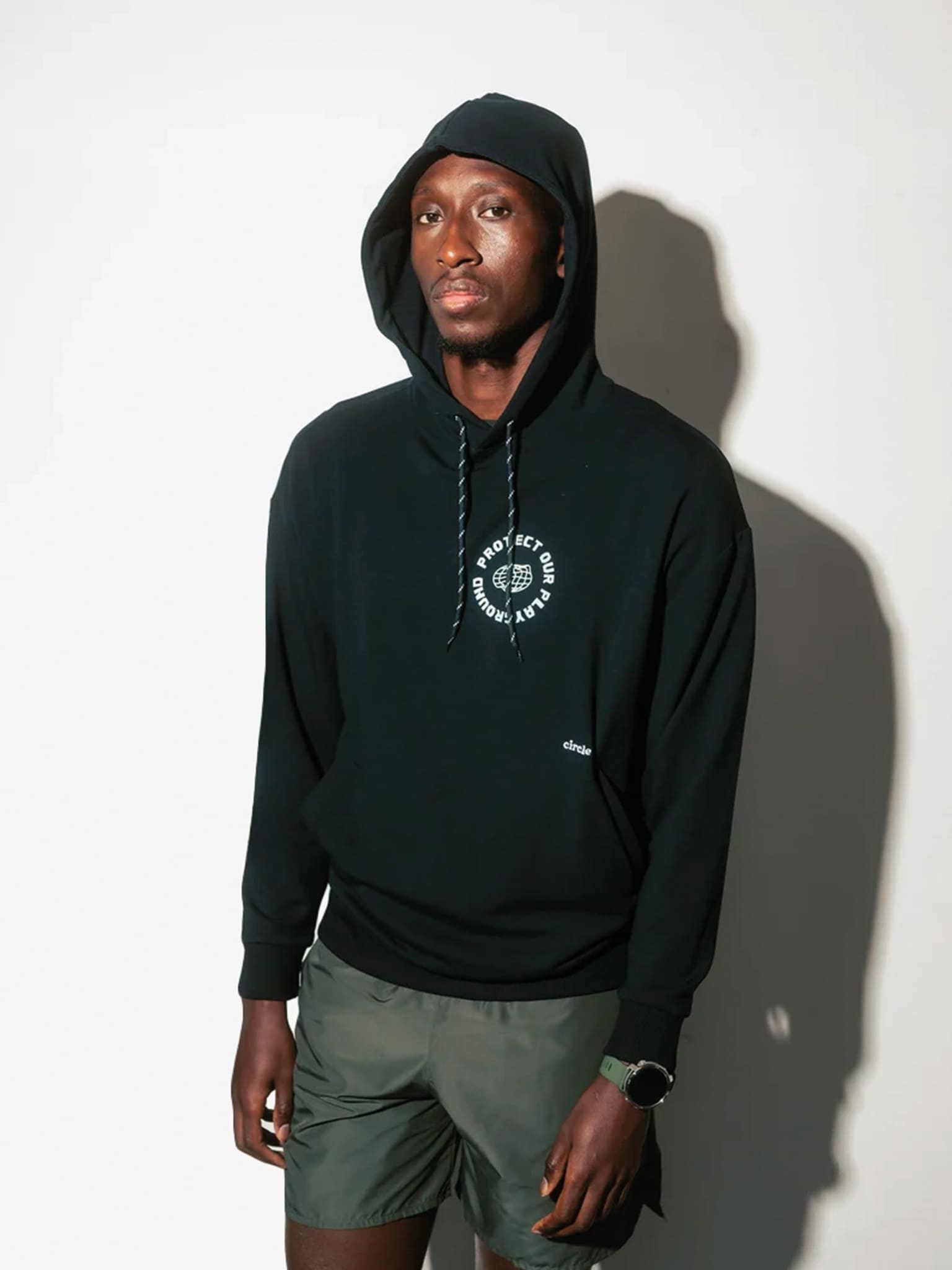circle-sportswear-sweat-capuche-get-lucky-limited-edition-coloris-sage image 4