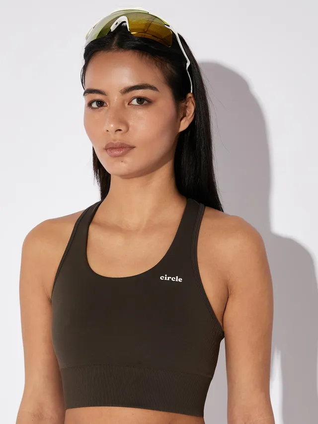 circle-sportswear-brassi-re-seamless-keep-the-flow-crb324-dos-nageur-earth-brown image 1
