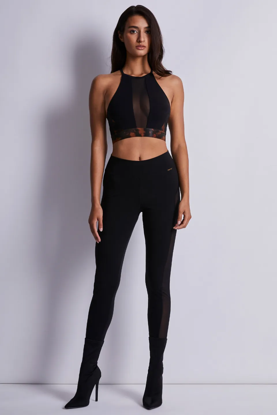 luz-x-aubade-aubade-uni-noir-legging-7-8-me-taille-mi-haute image 1