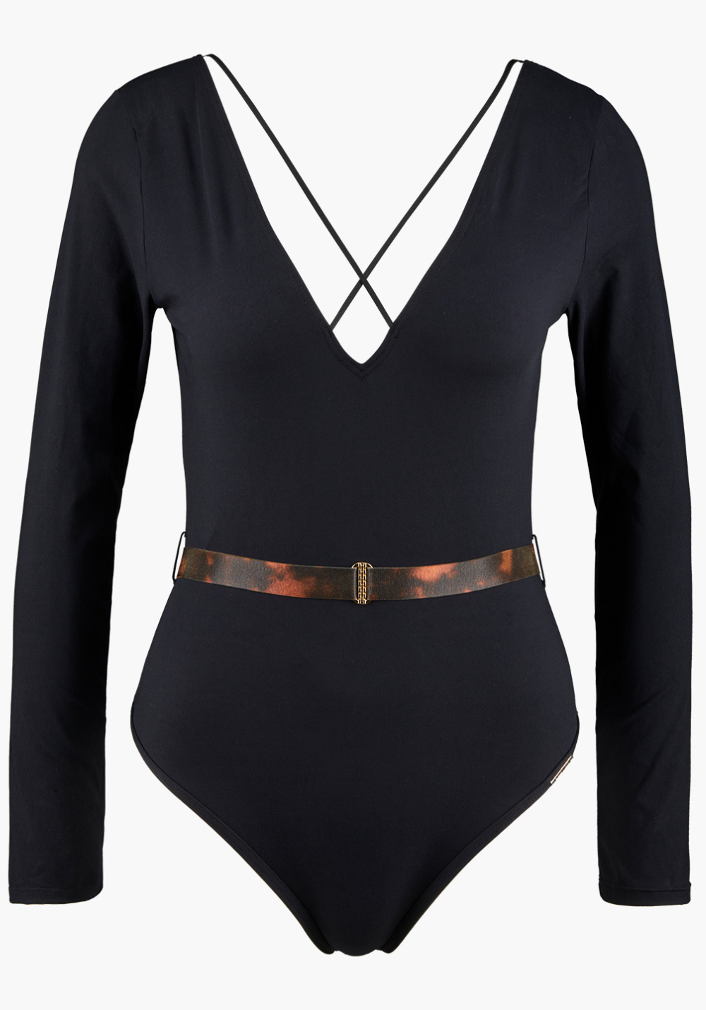 luz-collections-hot-motion-x-aubade-body-manches-longues-uni-noir image 2