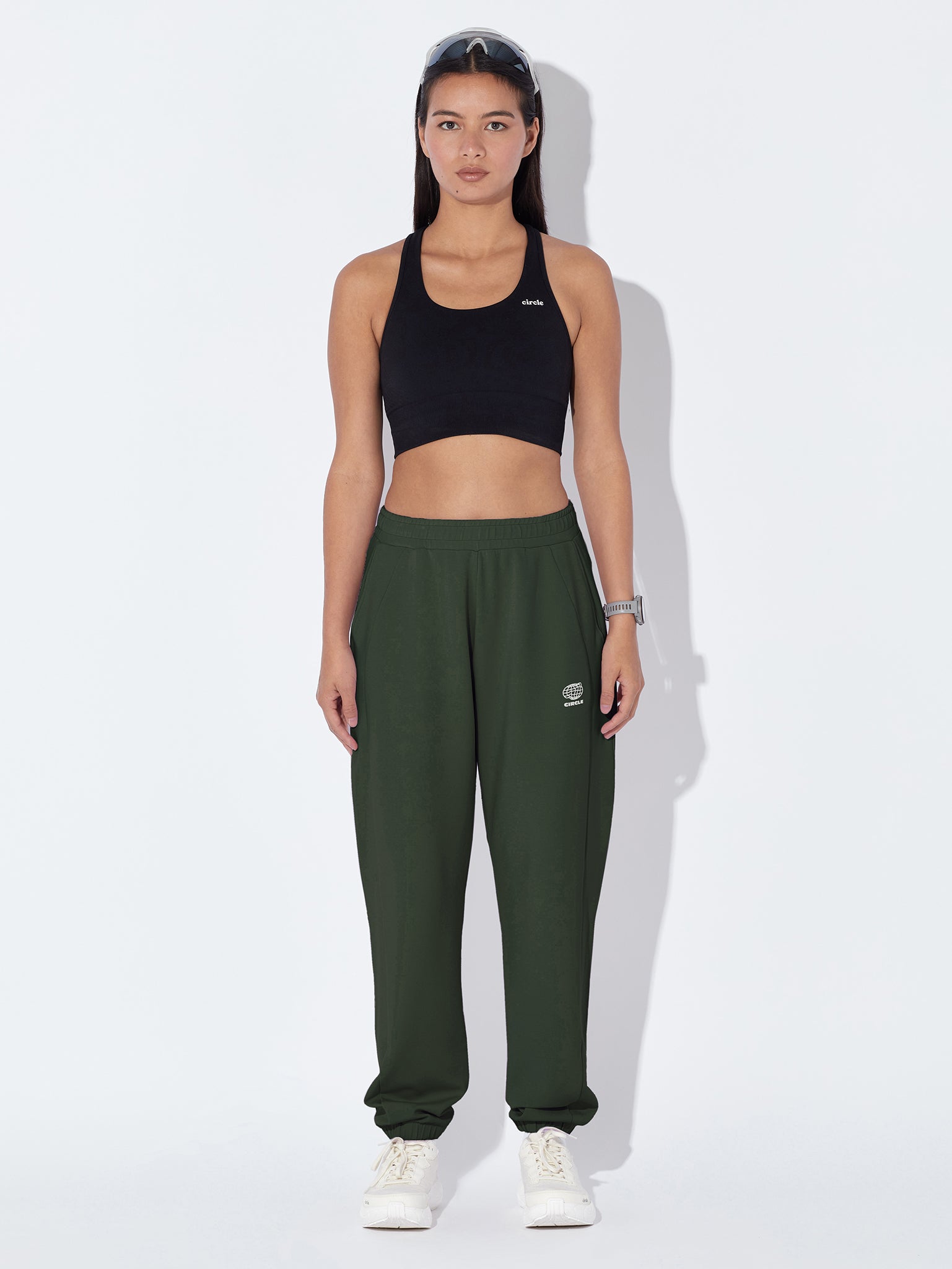 circle-sportswear-pantalon-de-jogging-get-lucky-2-0-unisexe-moss-coupe-oversize image 2