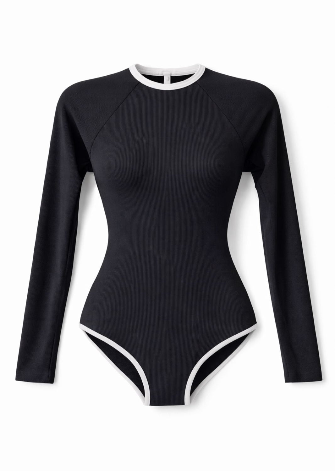 luz-collections-combinaison-natation-manches-longues-anne-charlotte-noire image 2