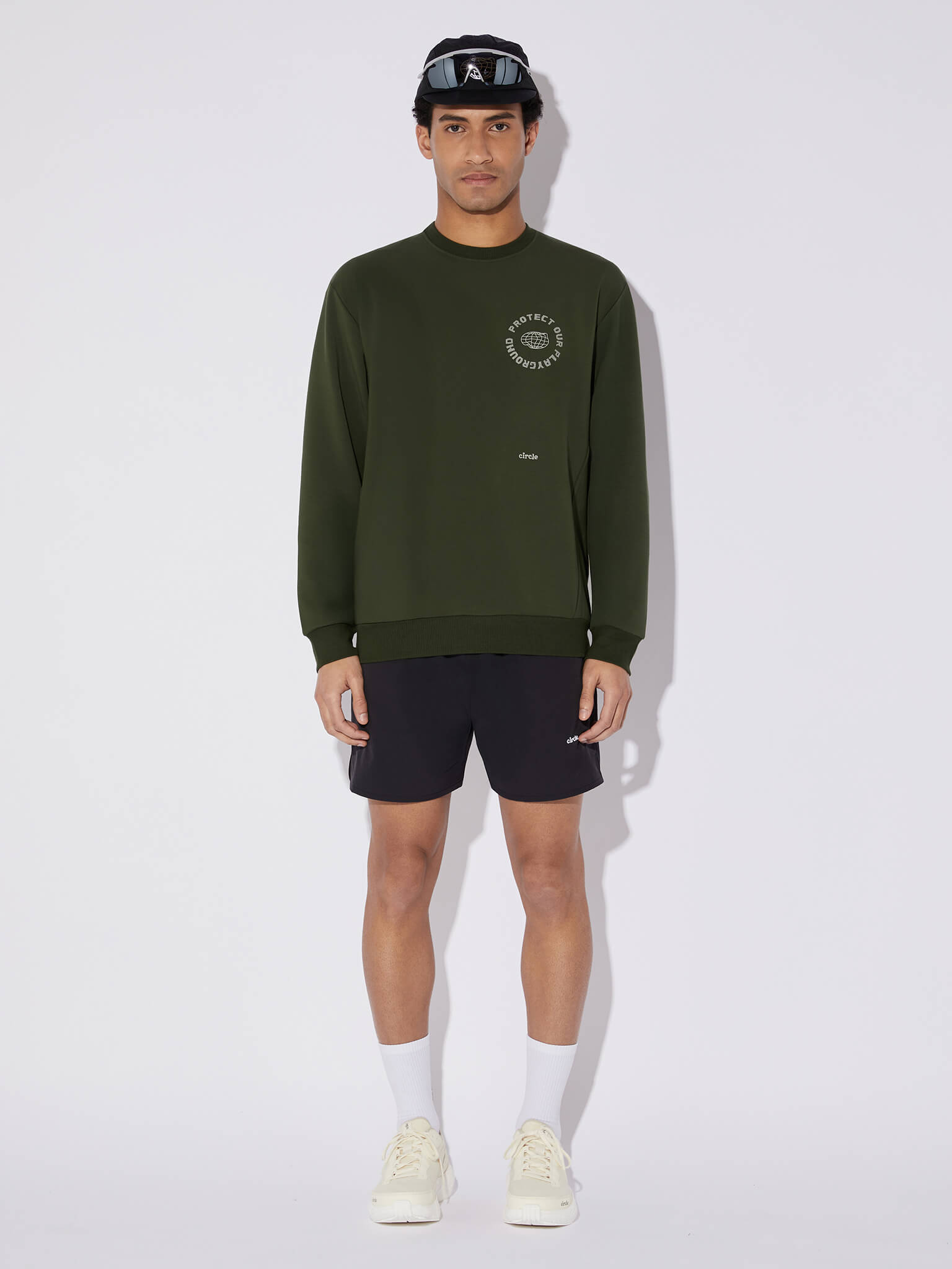 circle-sportswear-sweat-get-lucky-coupe-droite-col-rond-douceur-ultime image 5