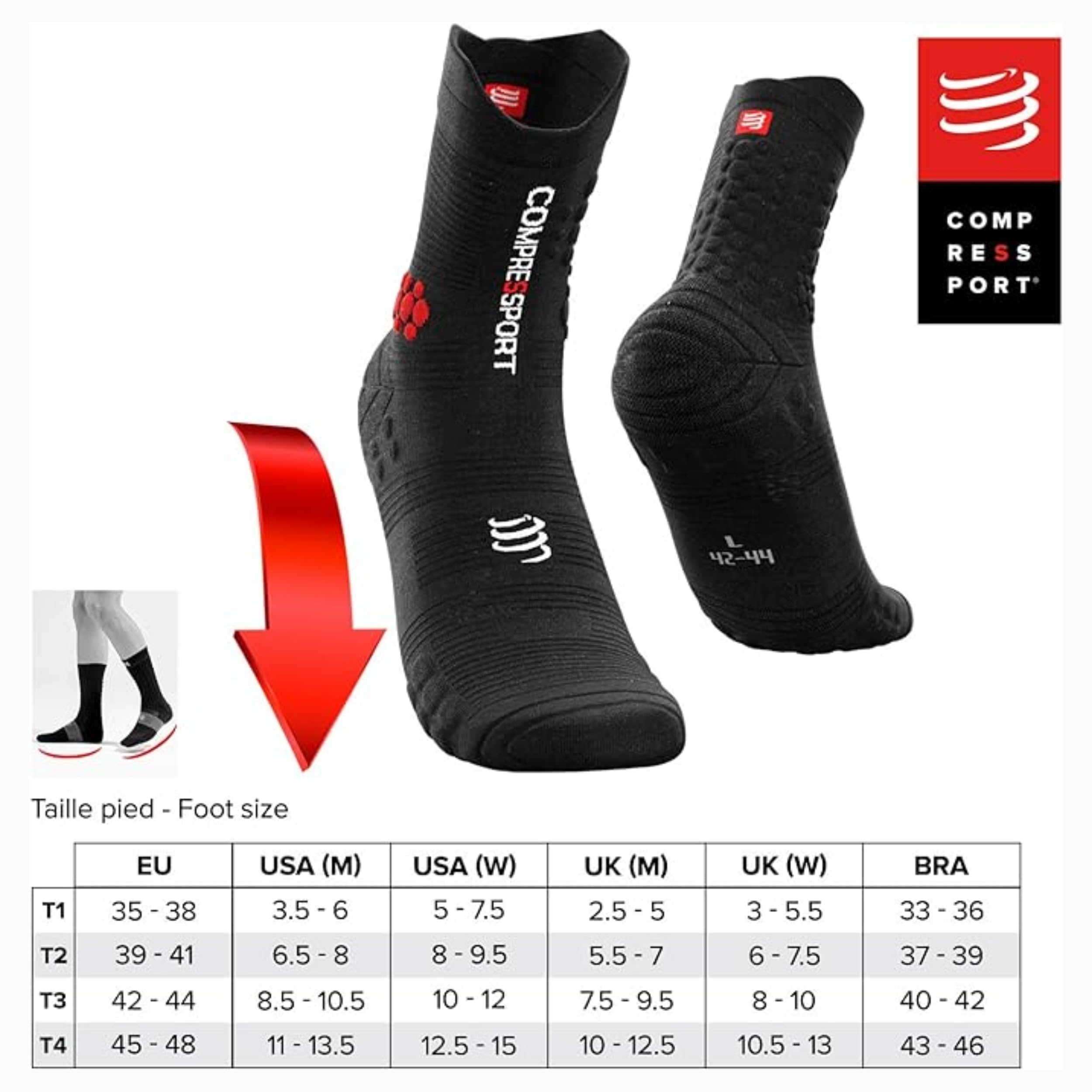 compressport-pro-racing-socks-v3-0-trail-homme-lot-de-1 image 3