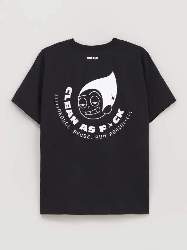 circle-sportswear-t-shirt-agility-caf-2-0-homme-noir-onyx-maille-jersey-recycl-e image 1