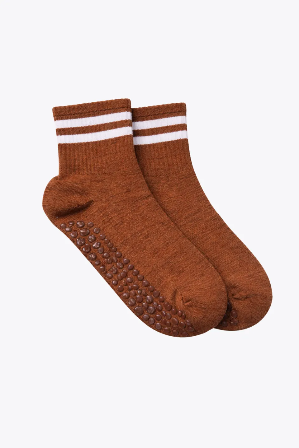 luz-collections-chaussettes-terracottas-chaussettes-hautes-anti-d-rapantes-ray-e image 1