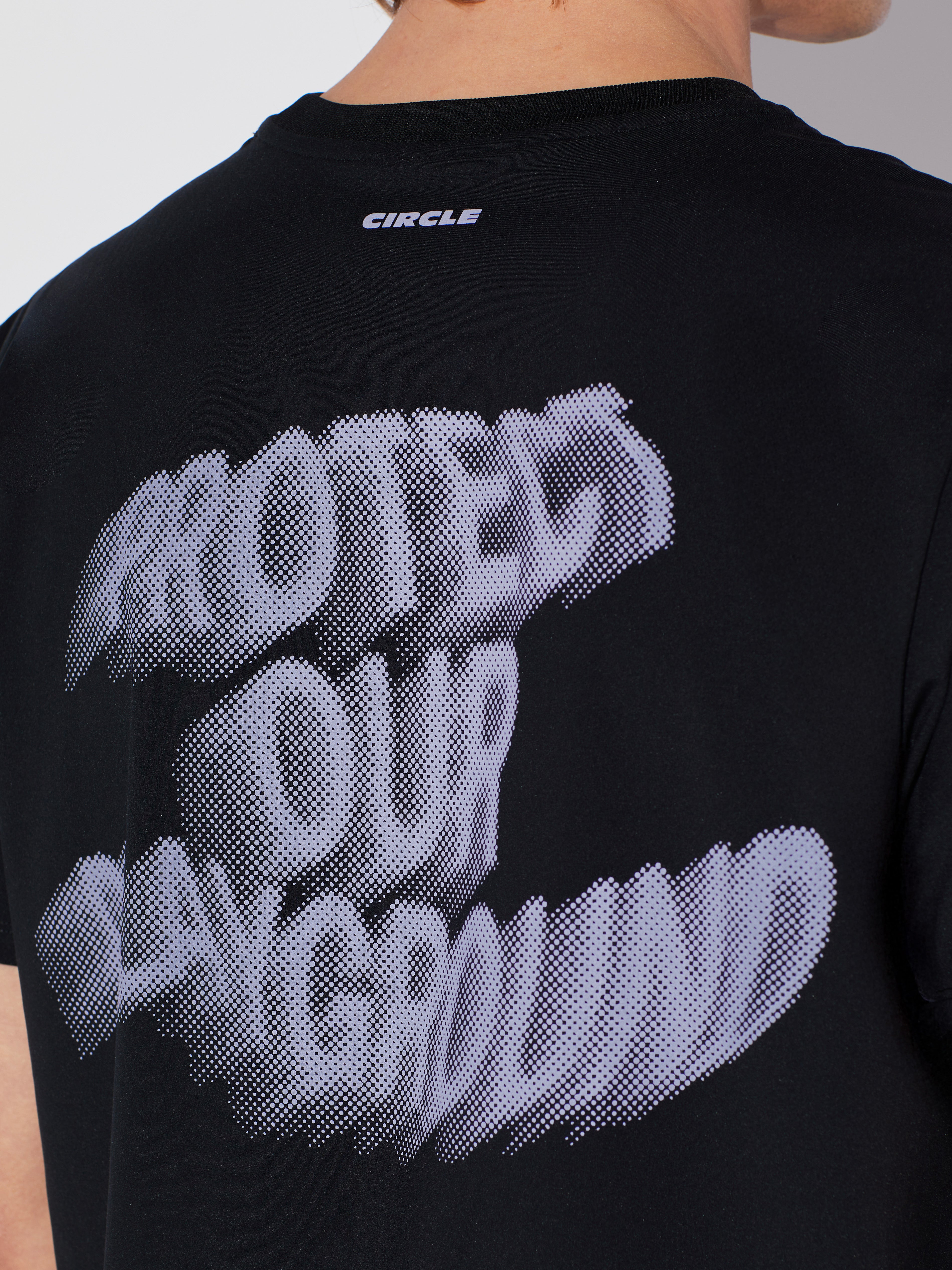 circle-sportswear-t-shirt-agility-pop-2-0-homme-noir-onyx-running-et-quotidien image 2