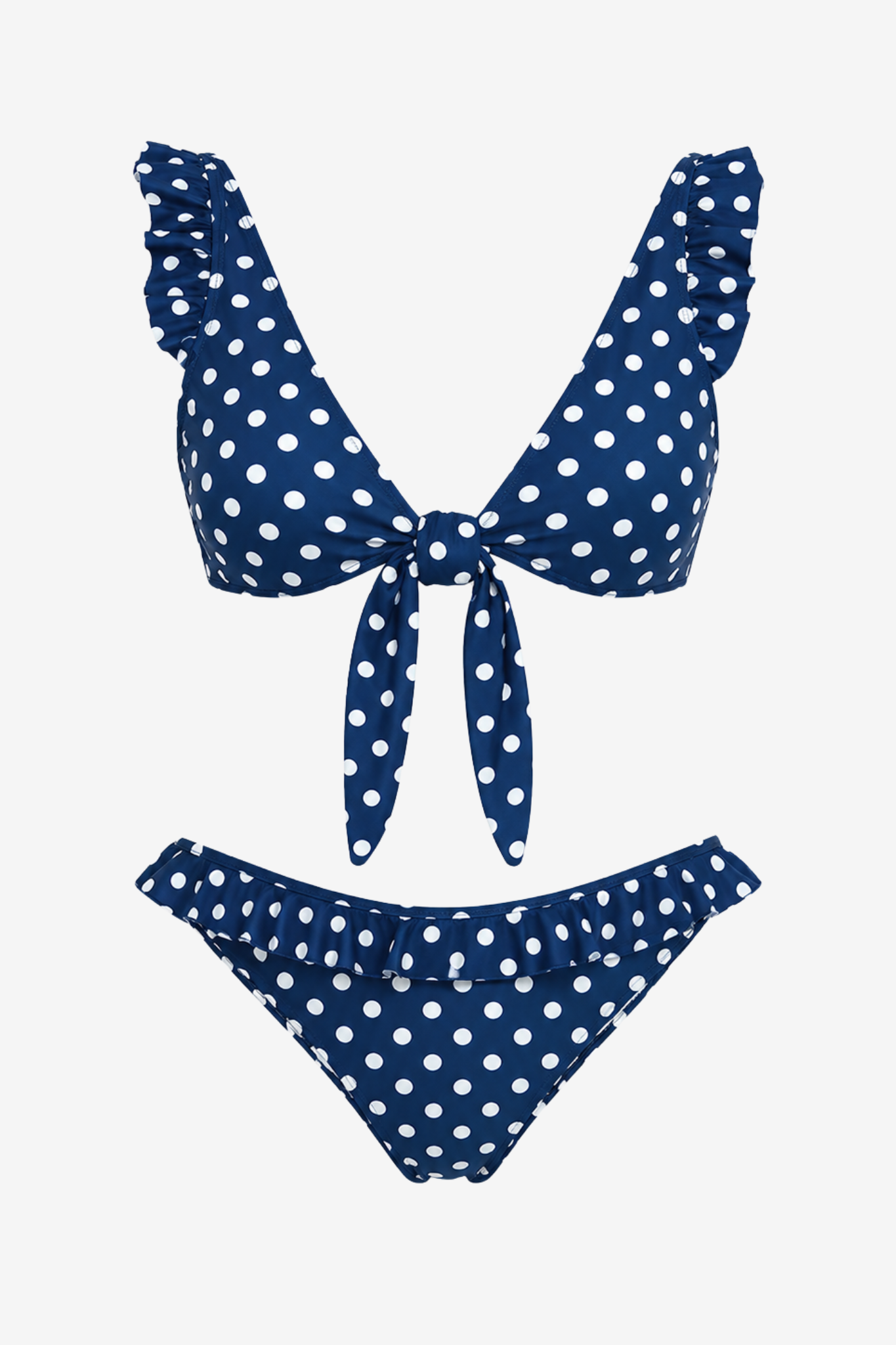 luz-collections-bas-de-bikini-melissandre-bleu-pois-blancs-taille-basse-volant-u image 3