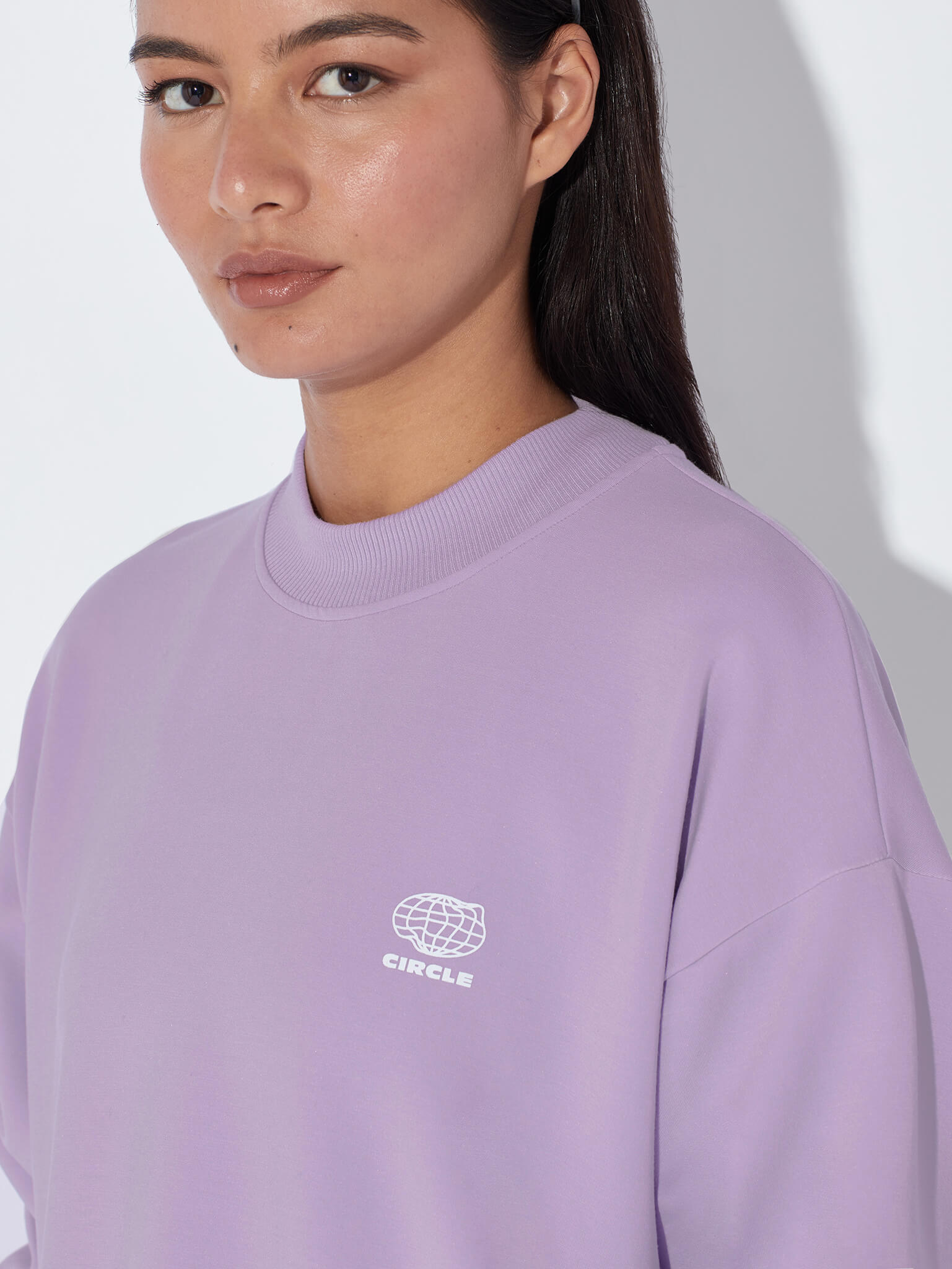 circle-sportswear-sweat-court-get-lucky-2-0-sweat-crop-femme-dition-limit-e-sage image 2