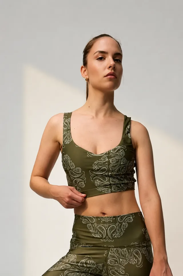 luz-collections-brassi-re-de-sport-ewan-bandana-kaki image 1