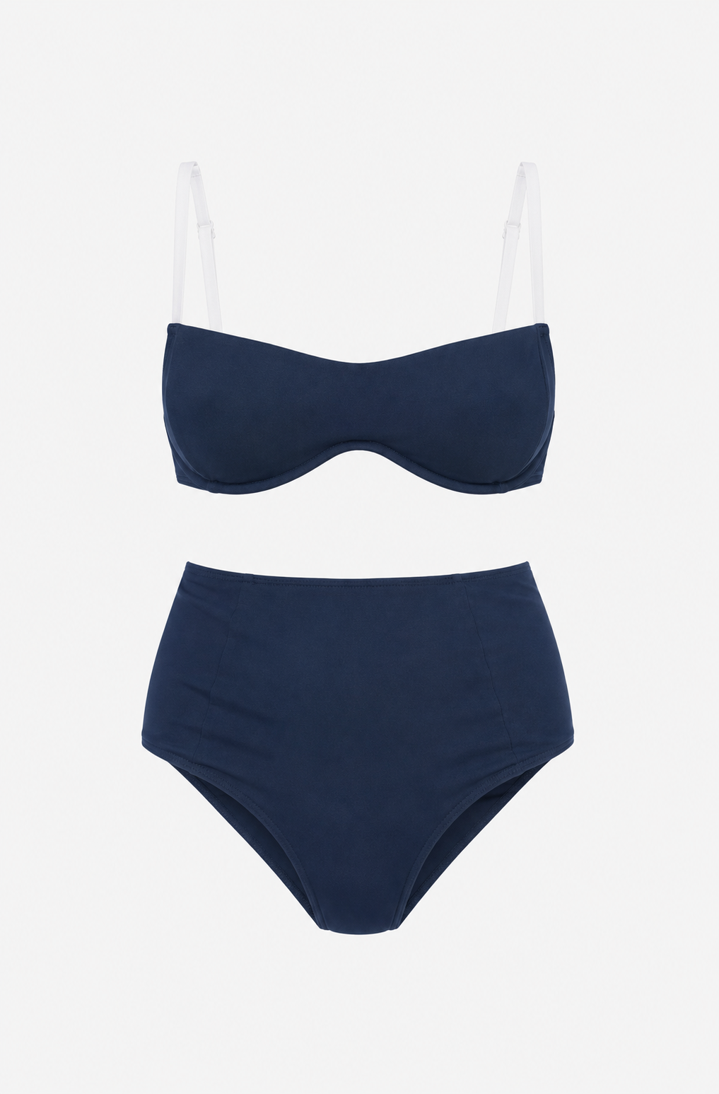 luz-collections-haut-oc-ane-bleu-marine-haut-de-bikini-bandeau-armature image 2